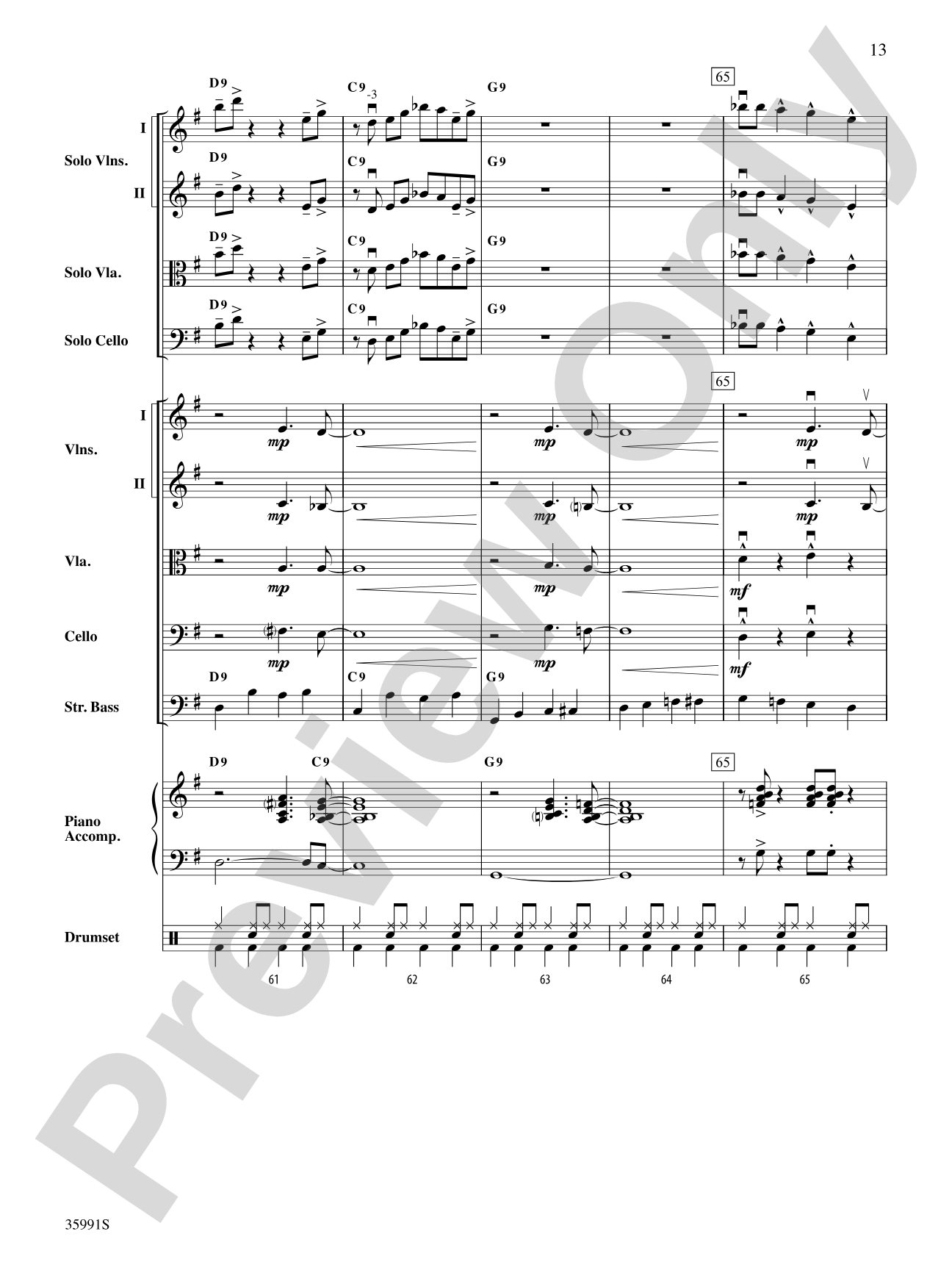 Johns Creek Jump: String Orchestra Conductor Score & Parts