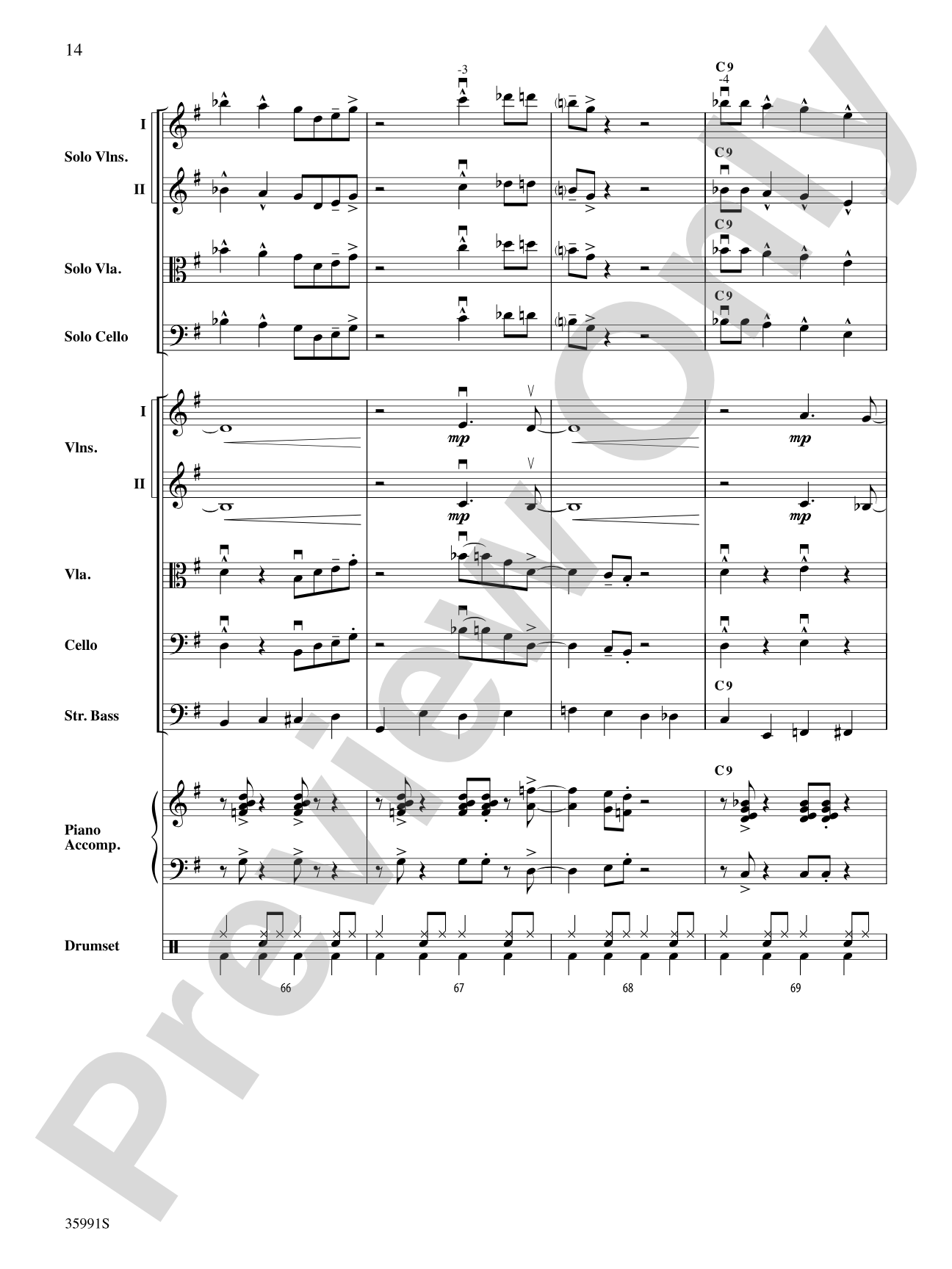 Johns Creek Jump: String Orchestra Conductor Score & Parts