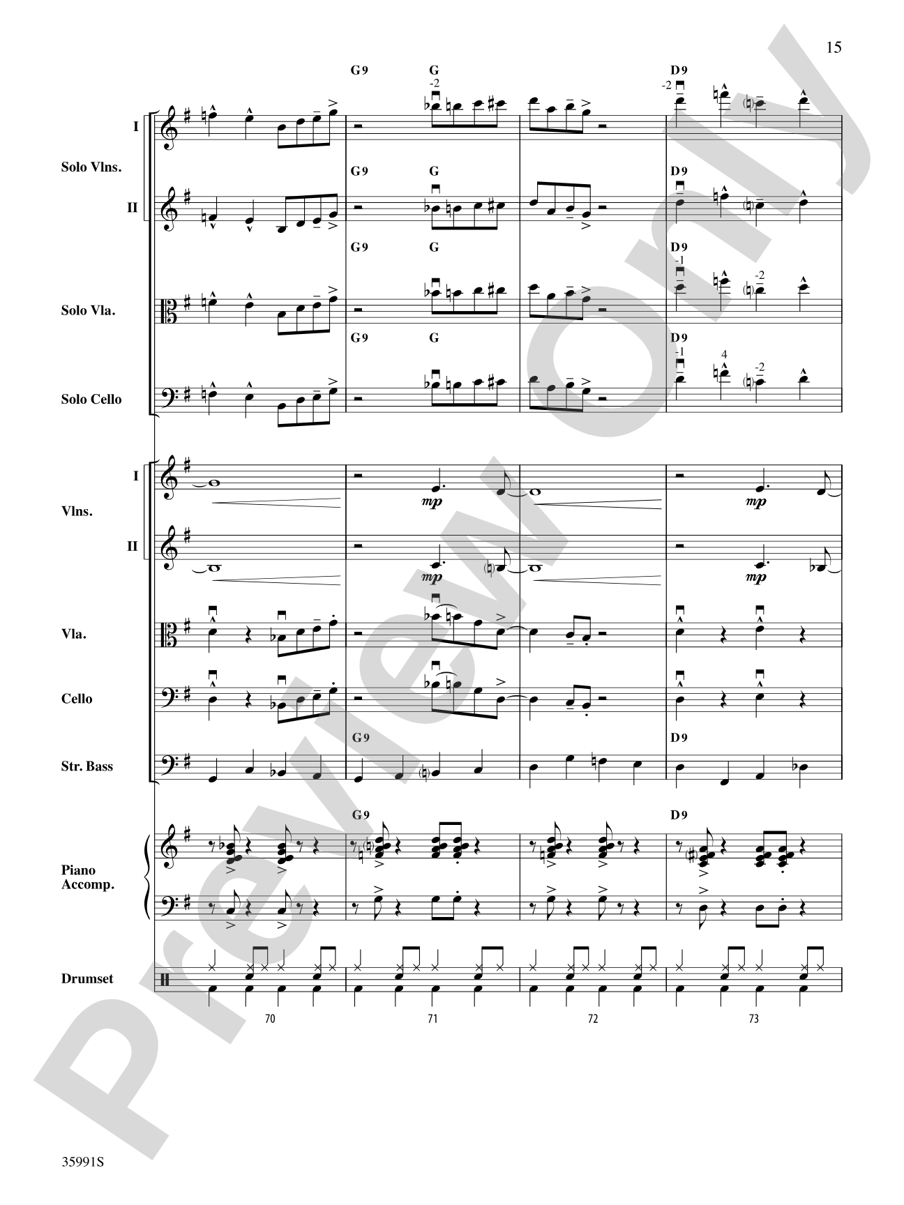 Johns Creek Jump: String Orchestra Conductor Score & Parts