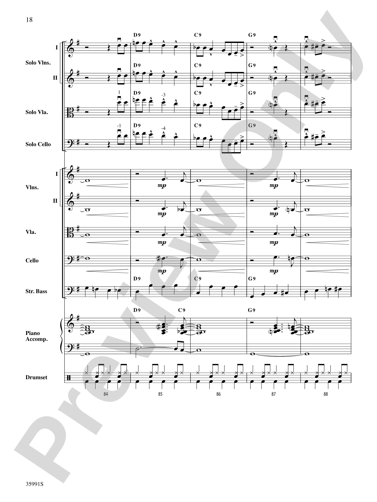 Johns Creek Jump: String Orchestra Conductor Score & Parts