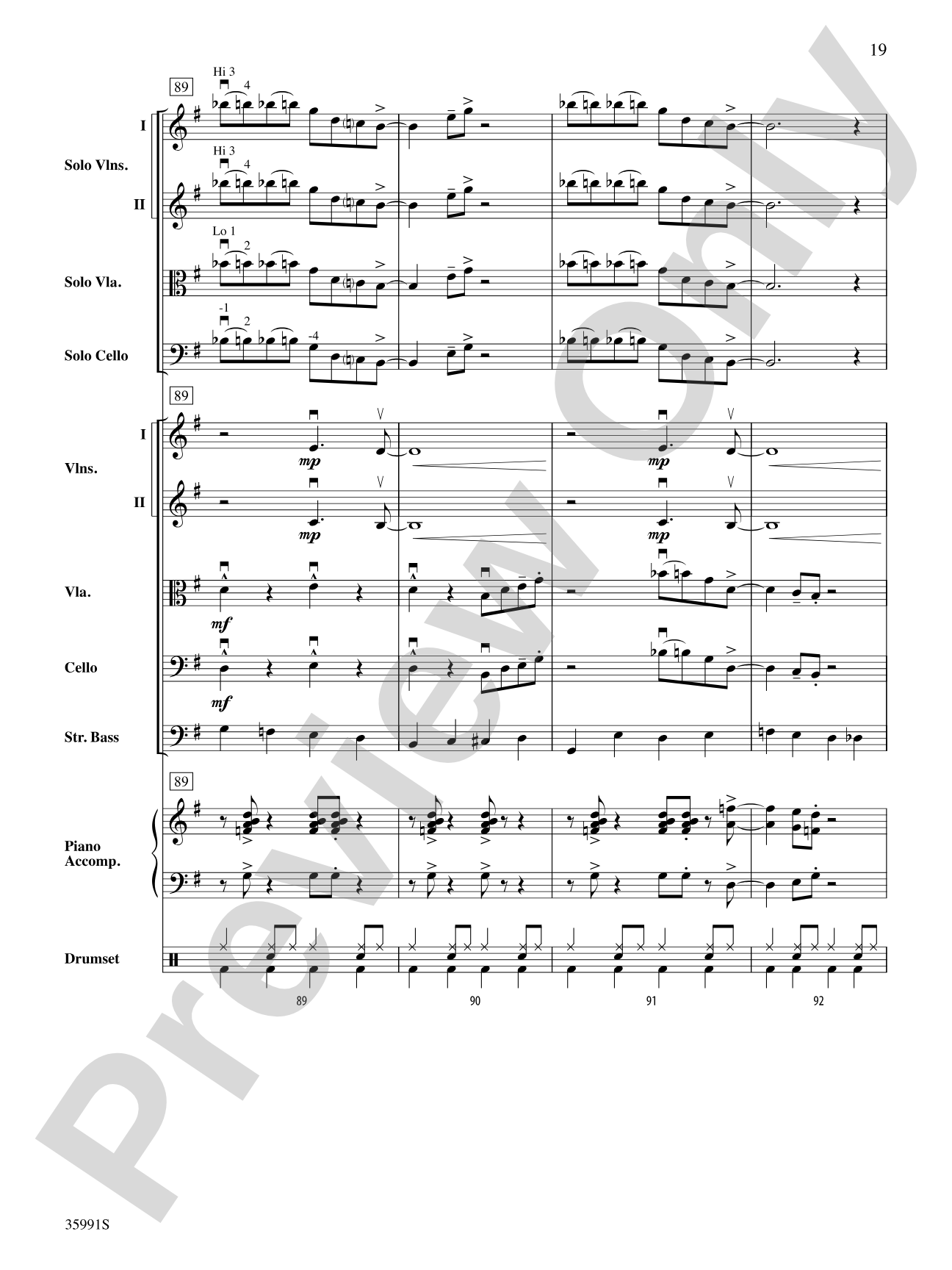 Johns Creek Jump: String Orchestra Conductor Score & Parts