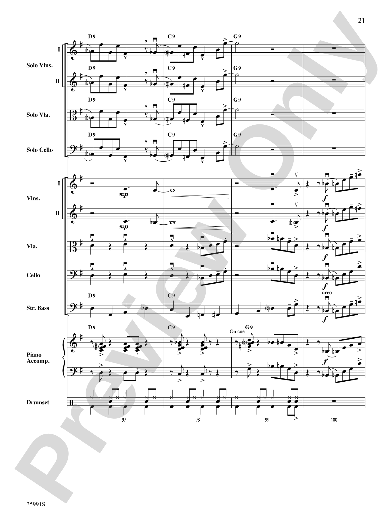 Johns Creek Jump: String Orchestra Conductor Score & Parts