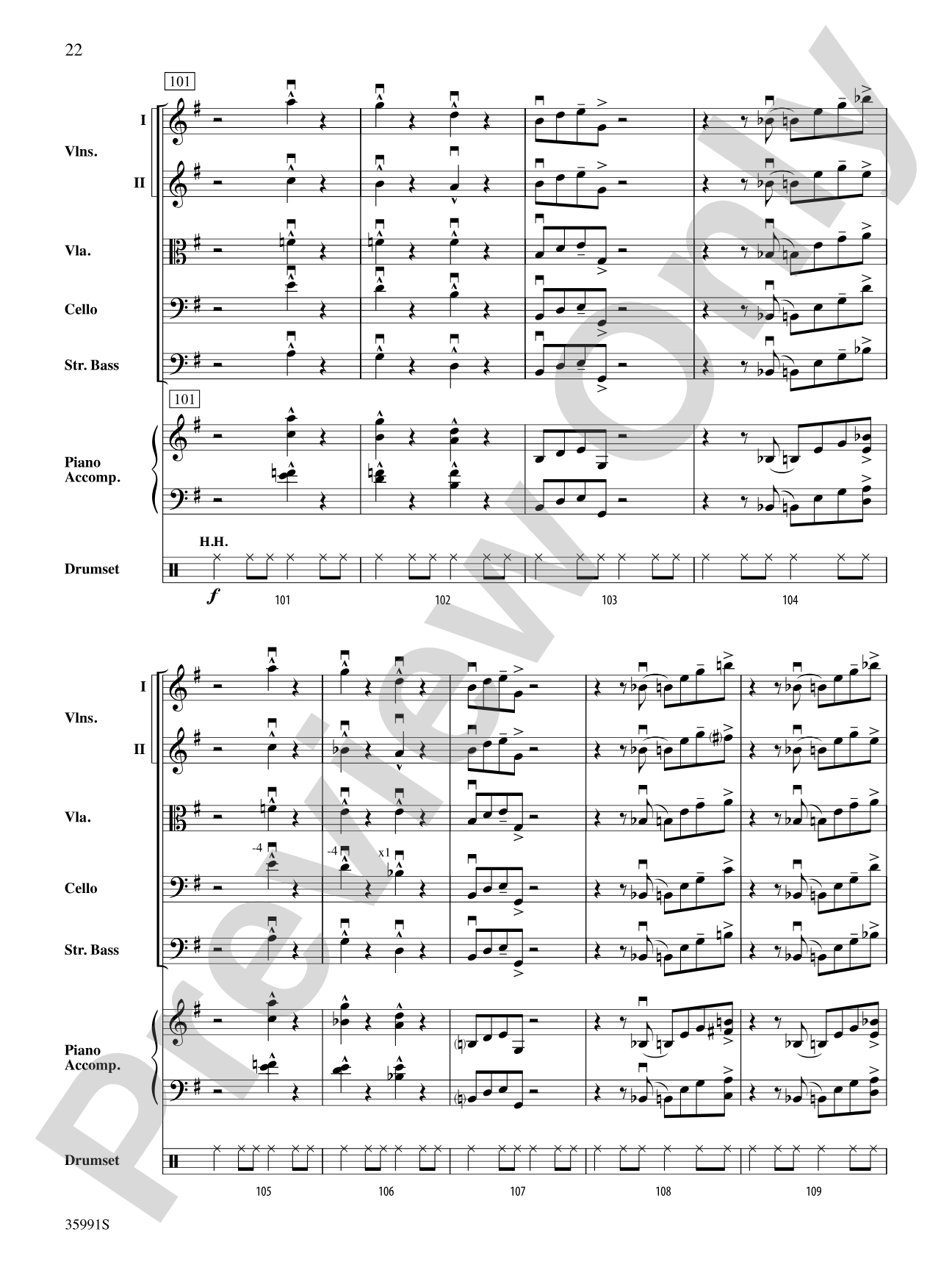 Johns Creek Jump: String Orchestra Conductor Score & Parts