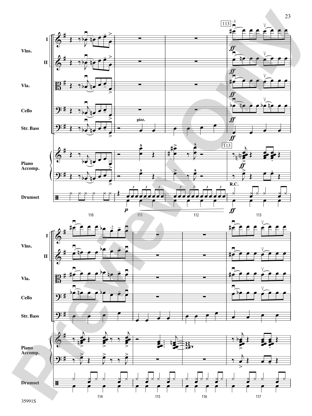 Johns Creek Jump: String Orchestra Conductor Score & Parts