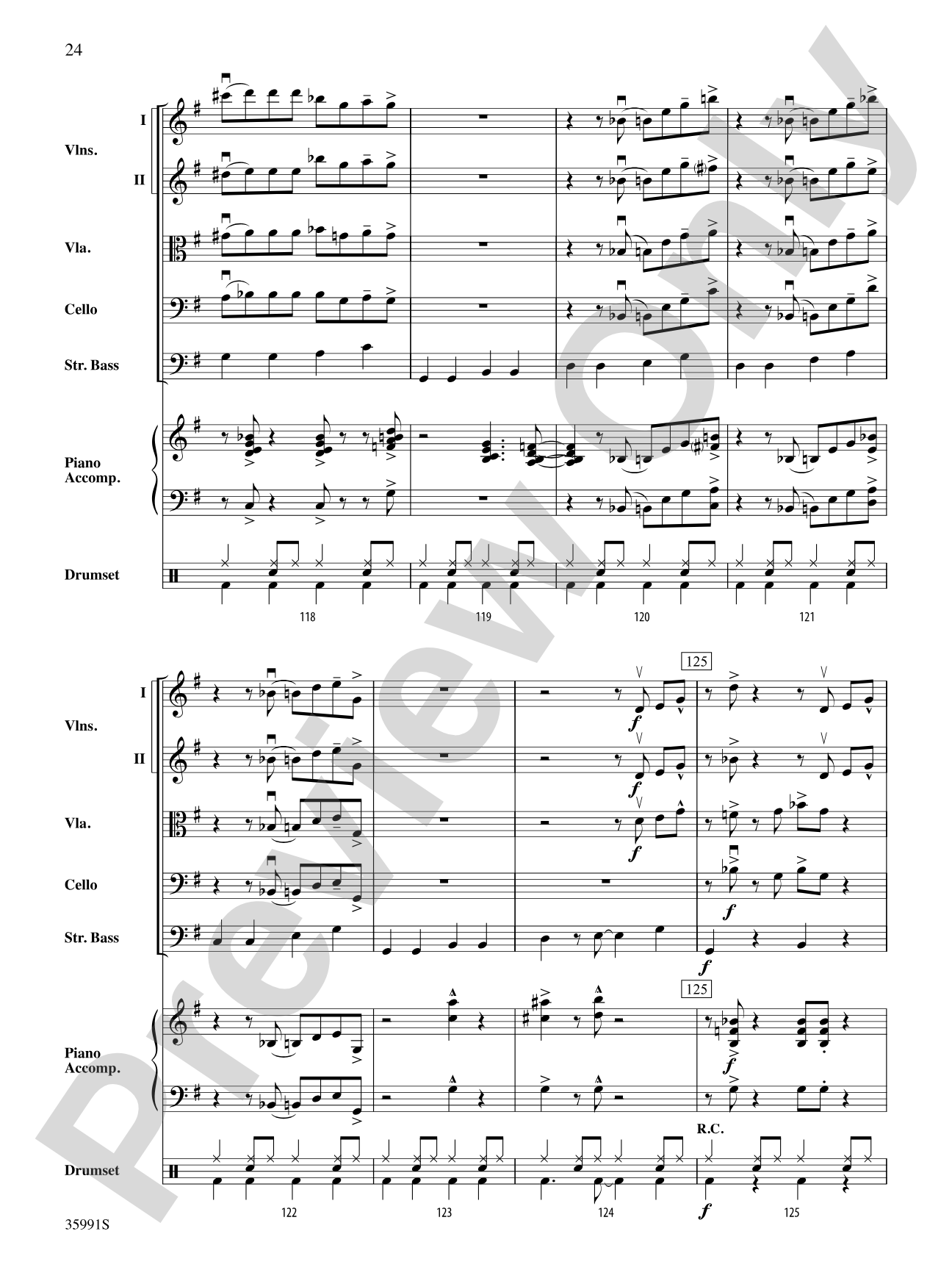 Johns Creek Jump: String Orchestra Conductor Score & Parts
