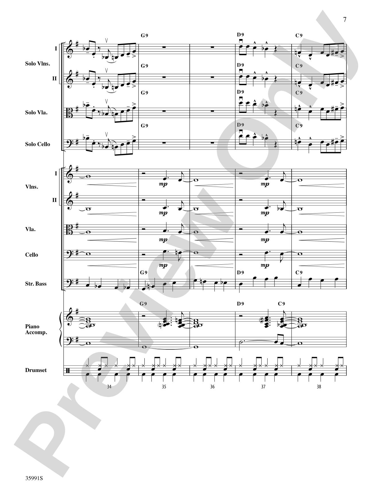 Johns Creek Jump: String Orchestra Conductor Score & Parts