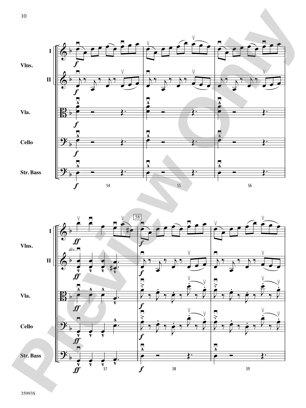 Chukum, Chukum, Chukum: String Orchestra Conductor Score & Parts