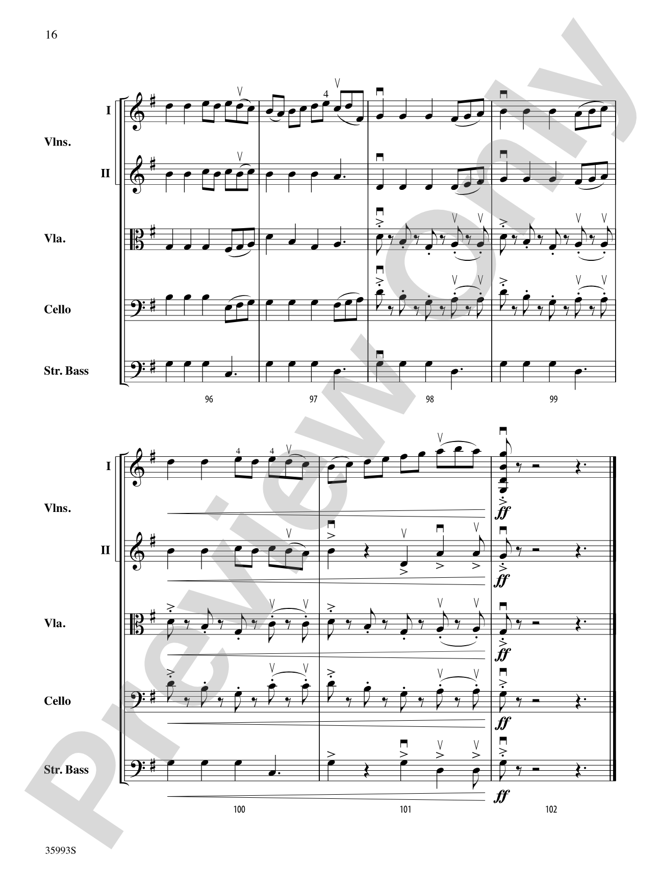 Chukum, Chukum, Chukum: String Orchestra Conductor Score & Parts