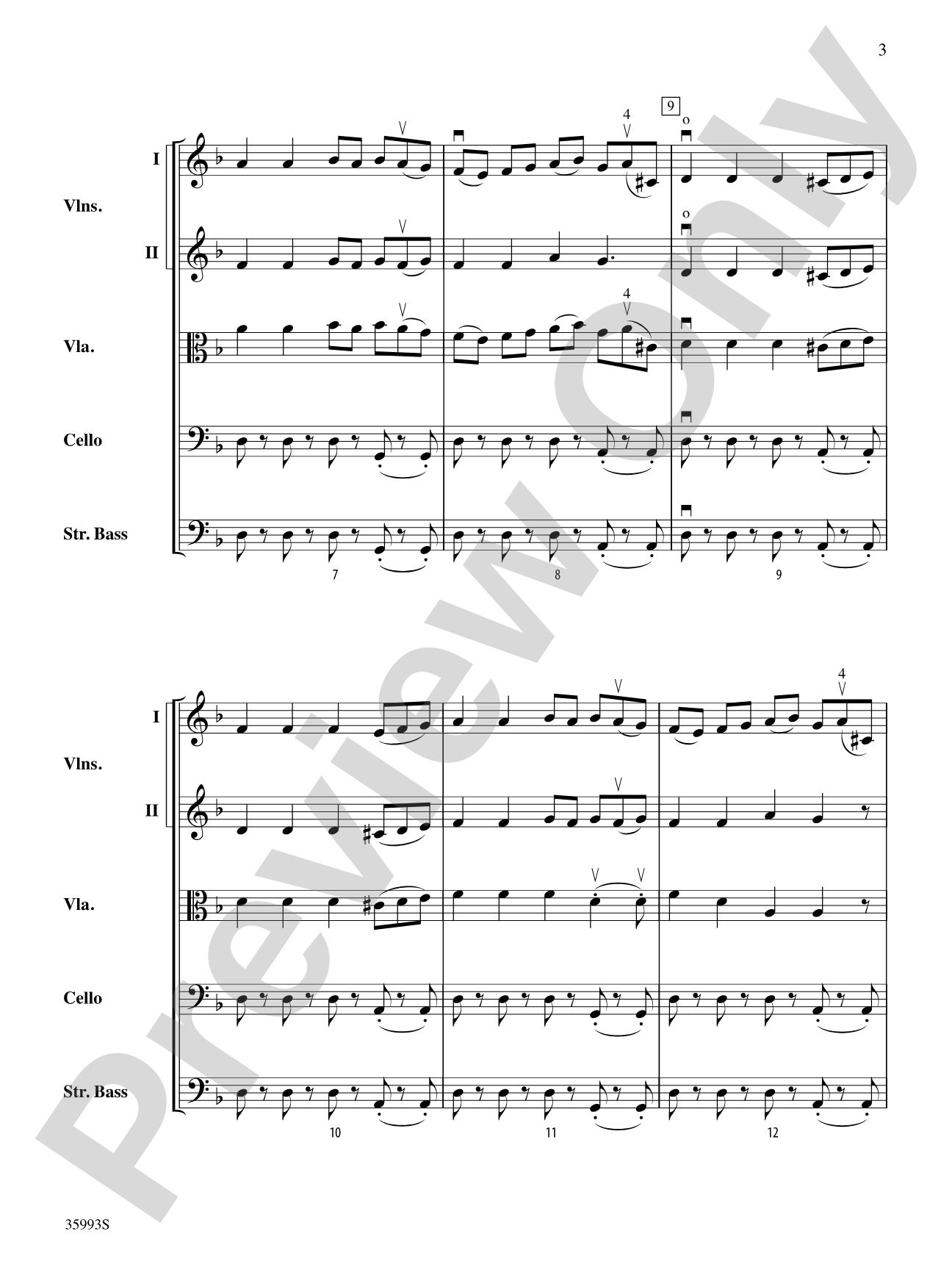 Chukum, Chukum, Chukum: String Orchestra Conductor Score & Parts