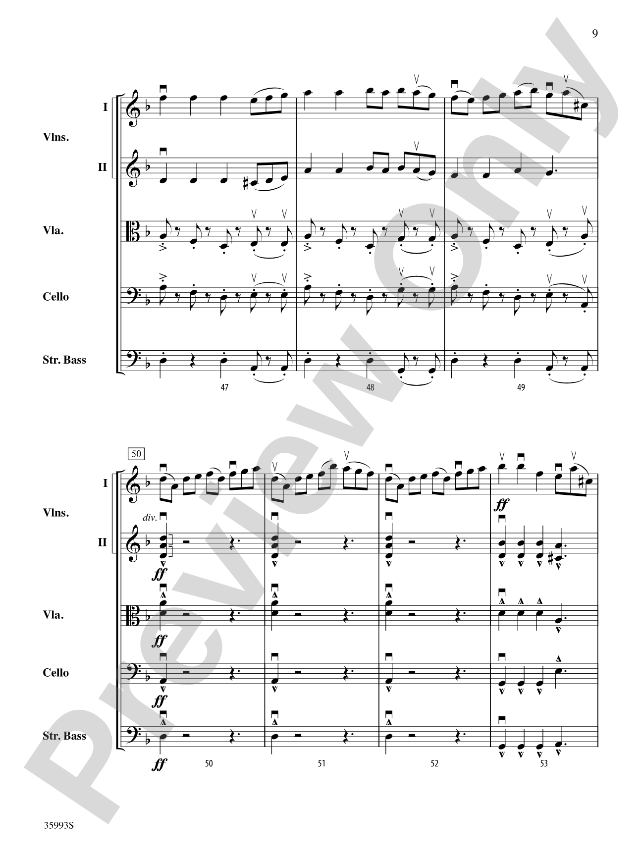Chukum, Chukum, Chukum: String Orchestra Conductor Score & Parts