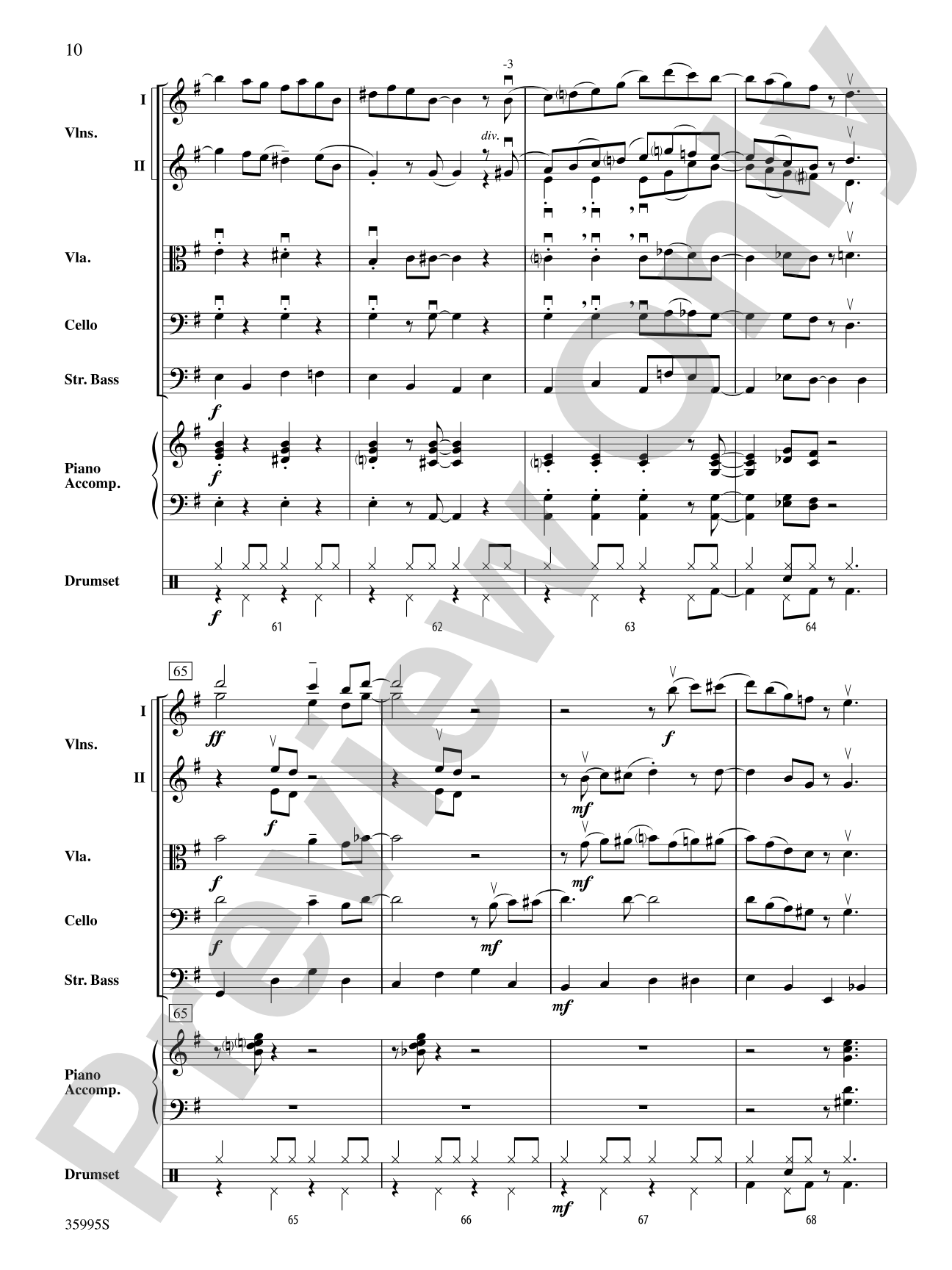 Oh, Lady Be Good!: String Orchestra Conductor Score & Parts