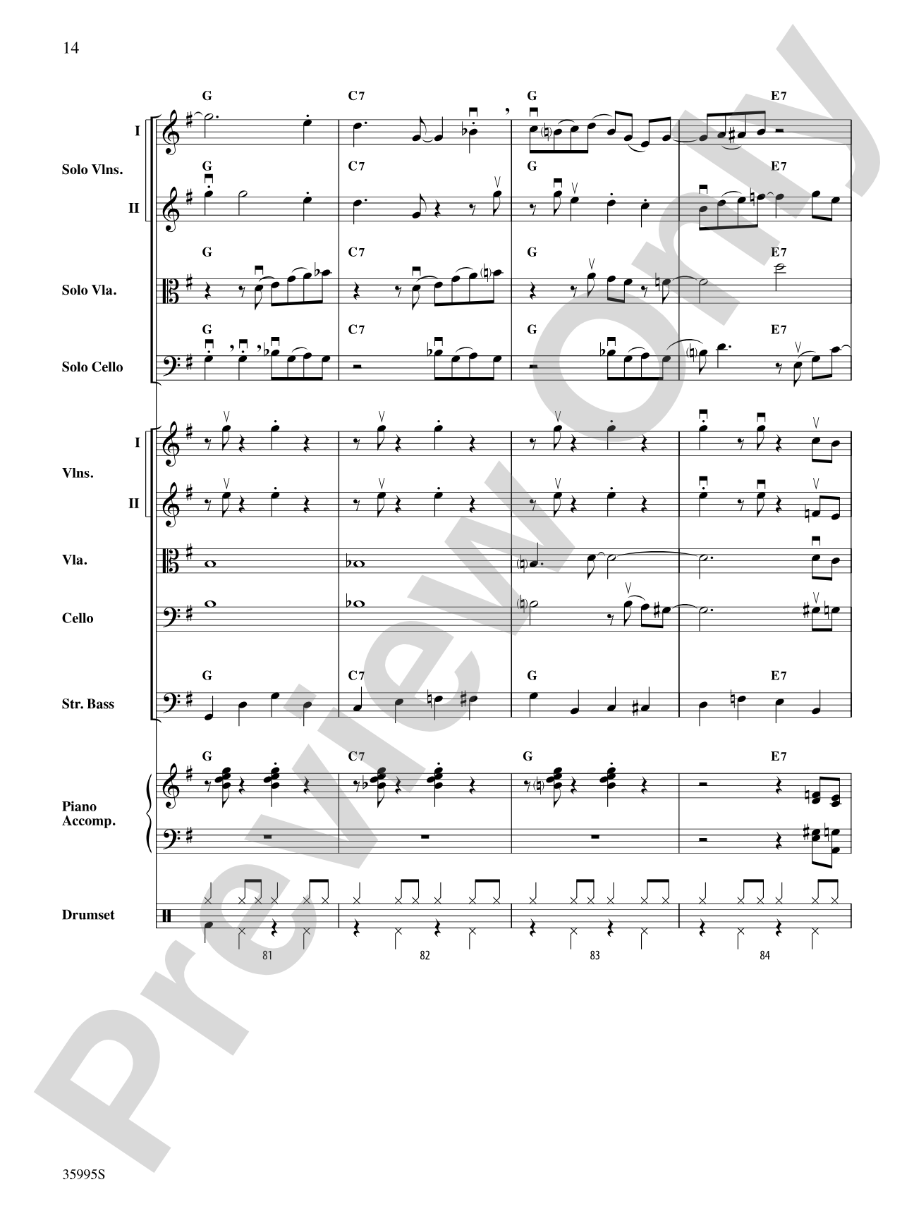 Oh, Lady Be Good!: String Orchestra Conductor Score & Parts