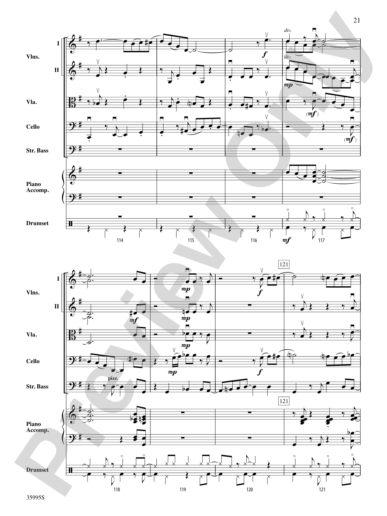 Oh, Lady Be Good!: String Orchestra Conductor Score & Parts