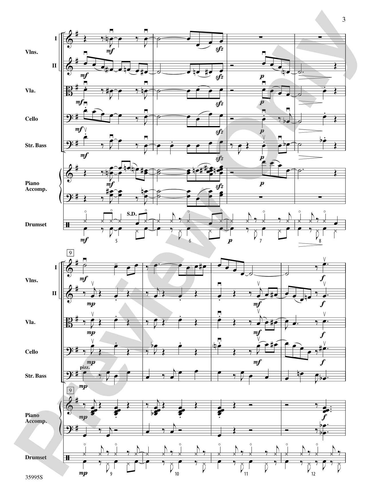 Oh, Lady Be Good!: String Orchestra Conductor Score & Parts