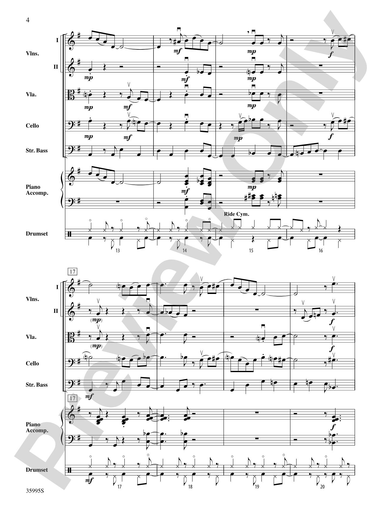 Oh, Lady Be Good!: String Orchestra Conductor Score & Parts