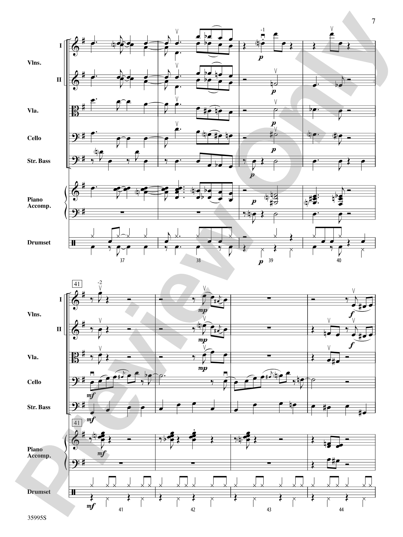 Oh, Lady Be Good!: String Orchestra Conductor Score & Parts