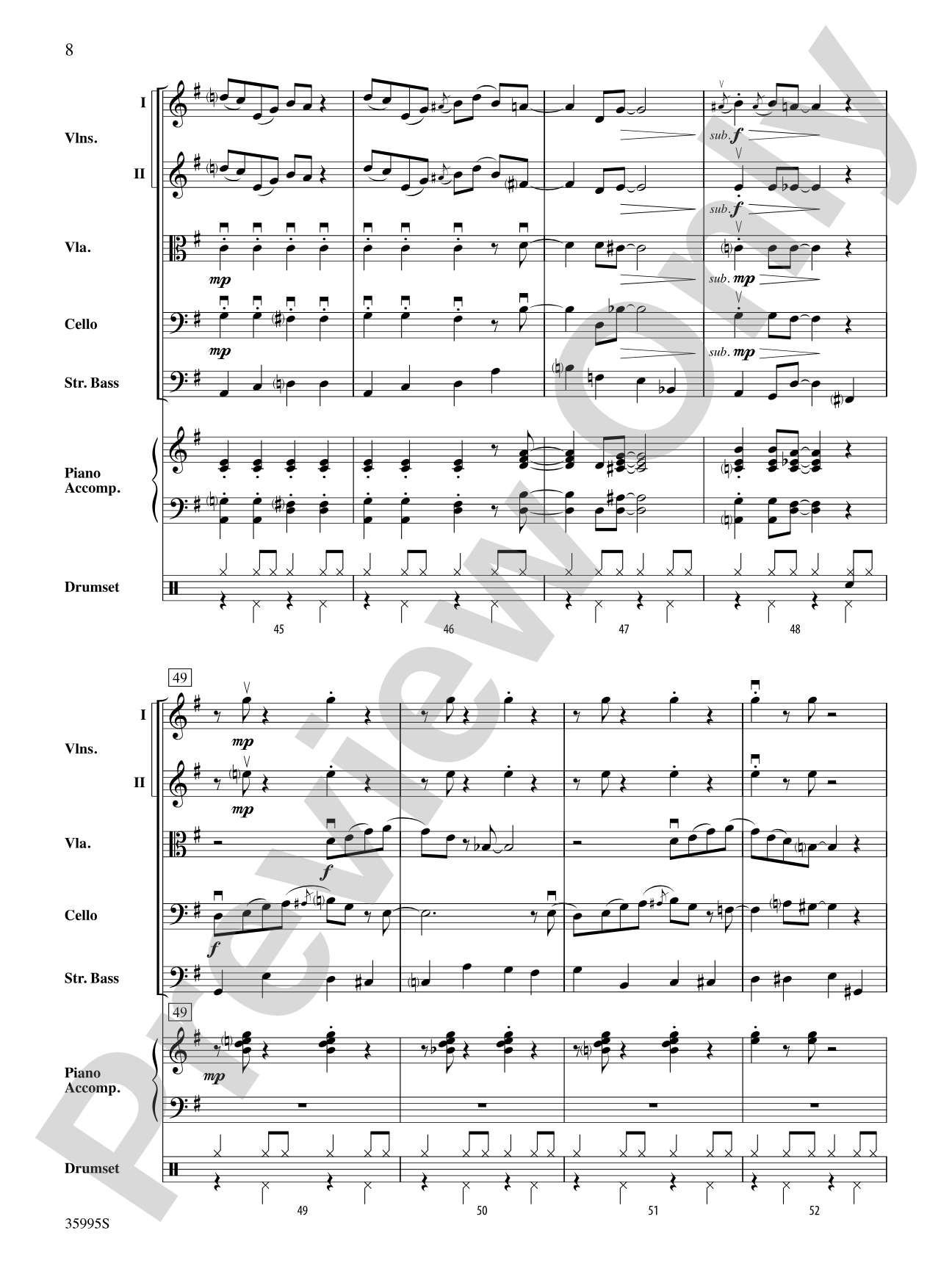Oh, Lady Be Good!: String Orchestra Conductor Score & Parts