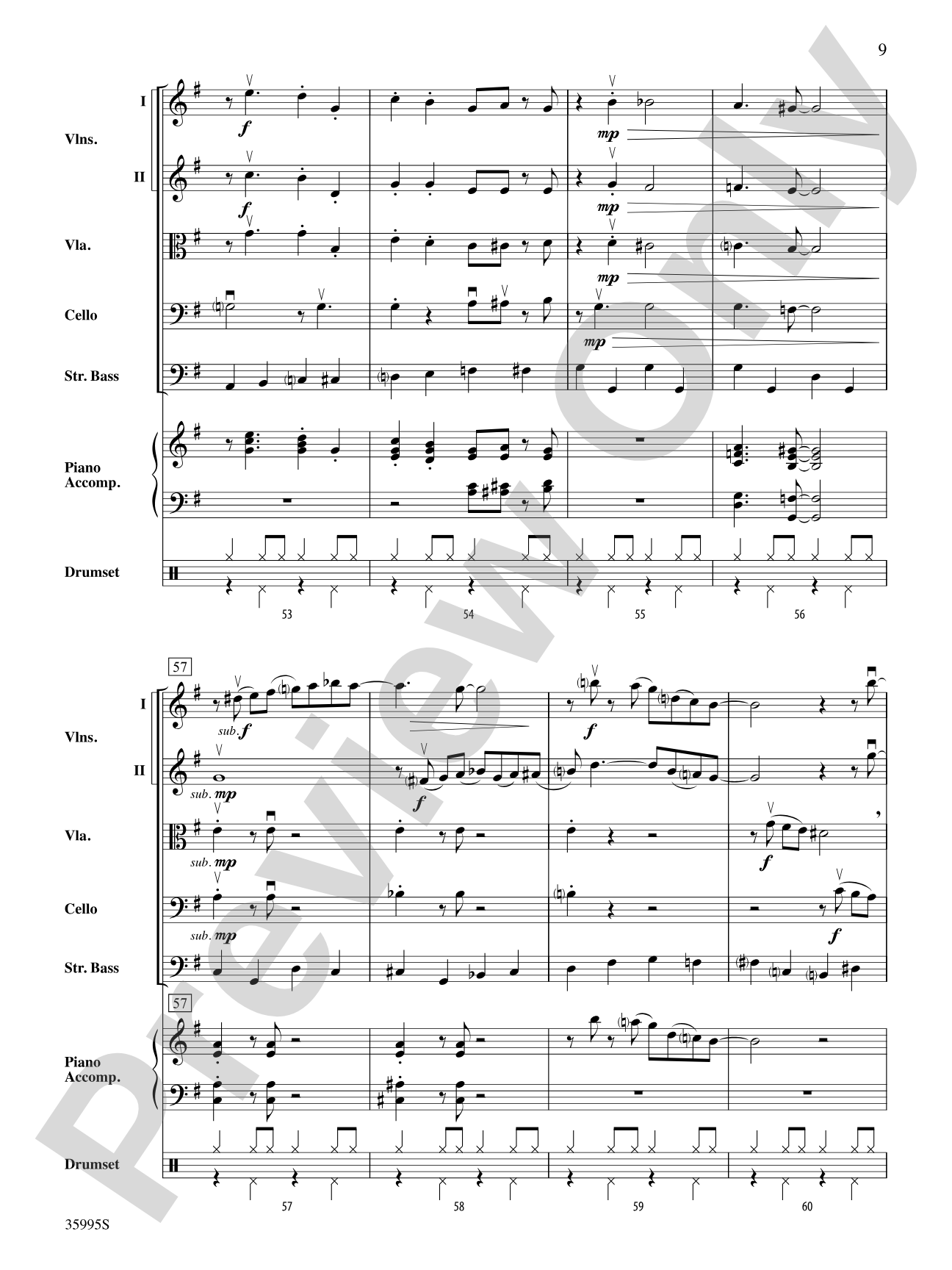Oh, Lady Be Good!: String Orchestra Conductor Score & Parts