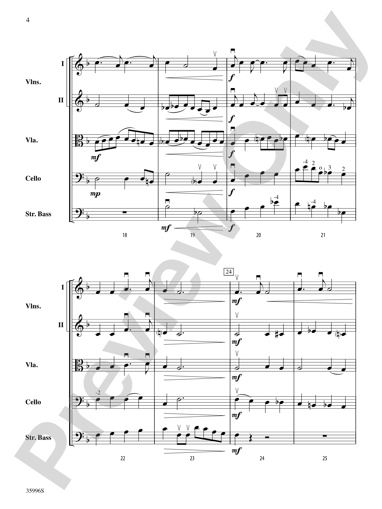 Steal Away: String Orchestra Conductor Score & Parts