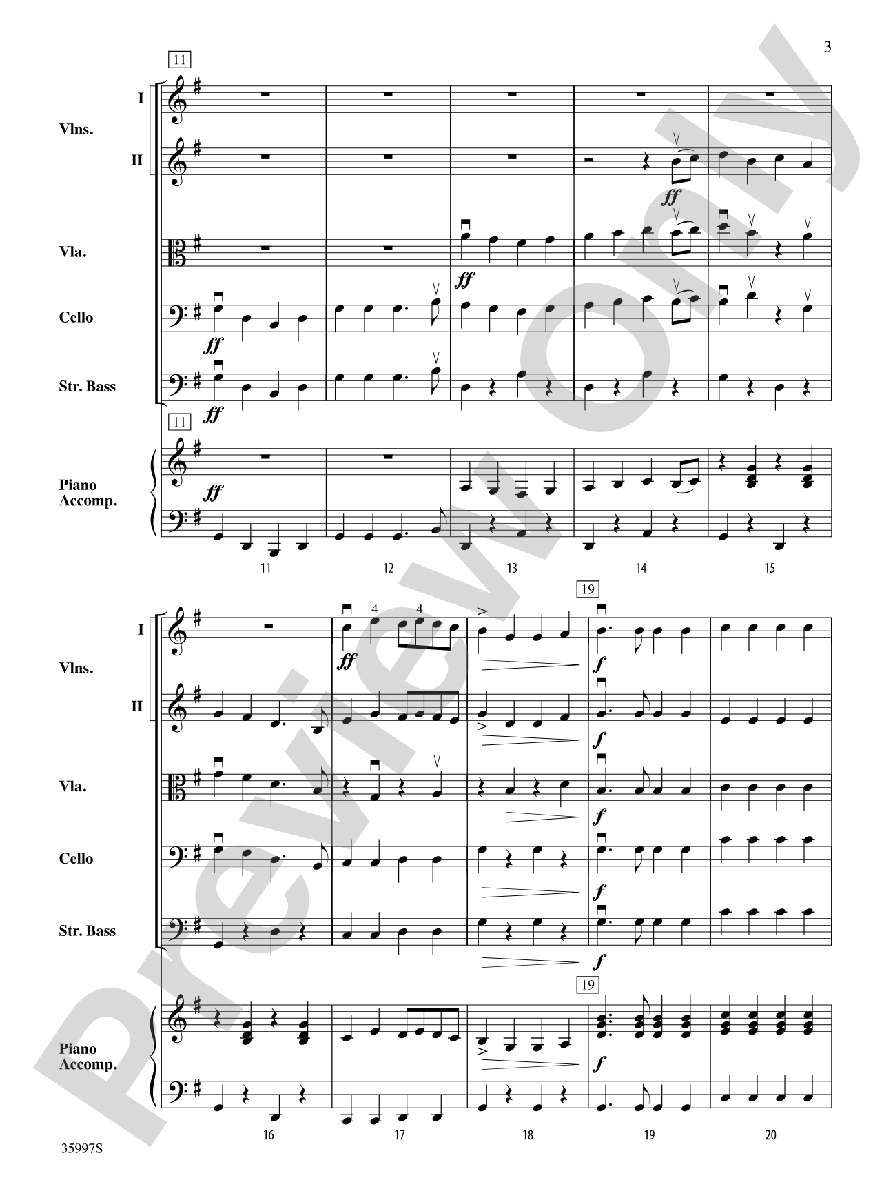 Scottish Fiddle Medley: String Orchestra Conductor Score & Parts