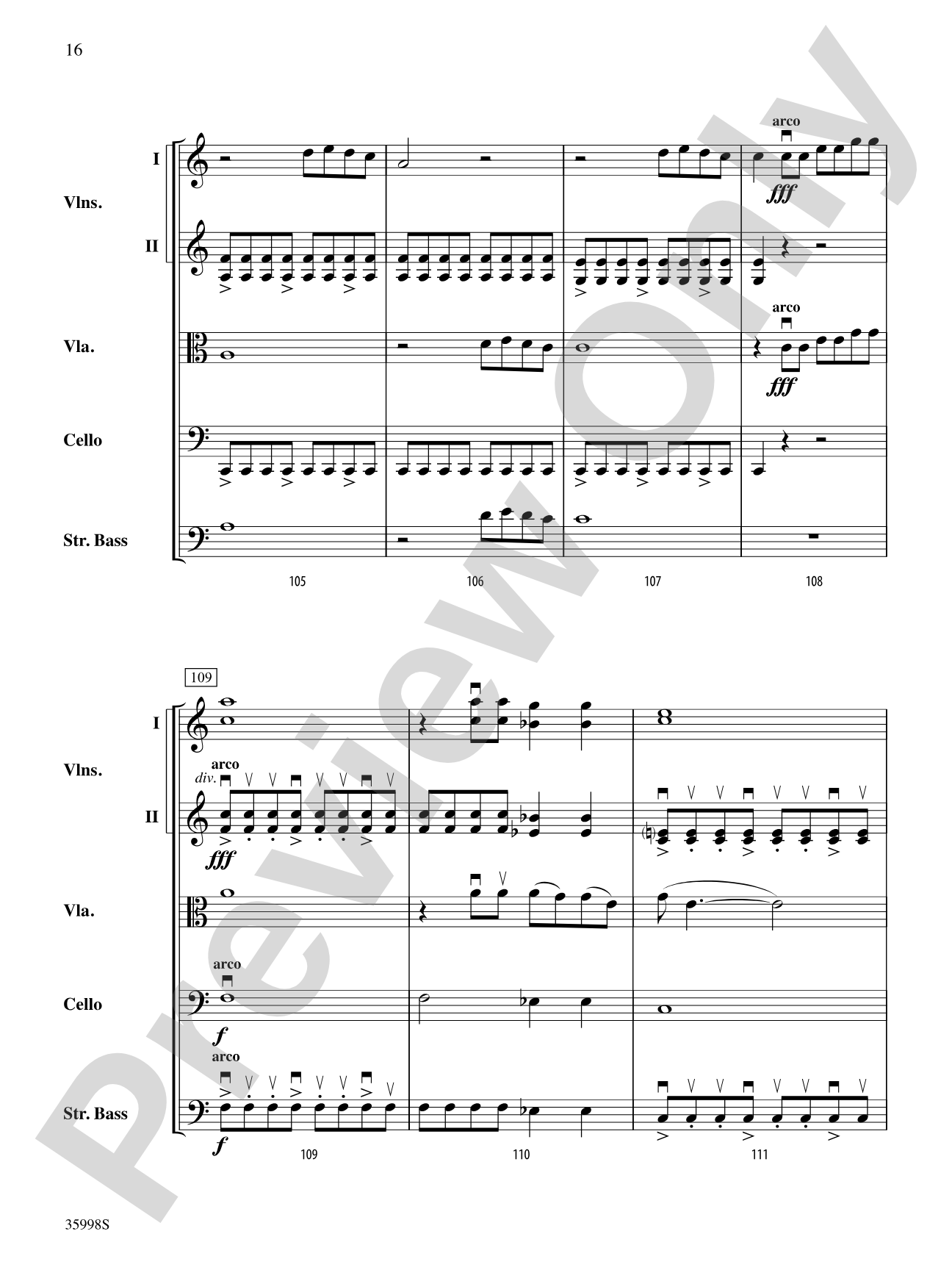Leap of Faith: String Orchestra Conductor Score & Parts