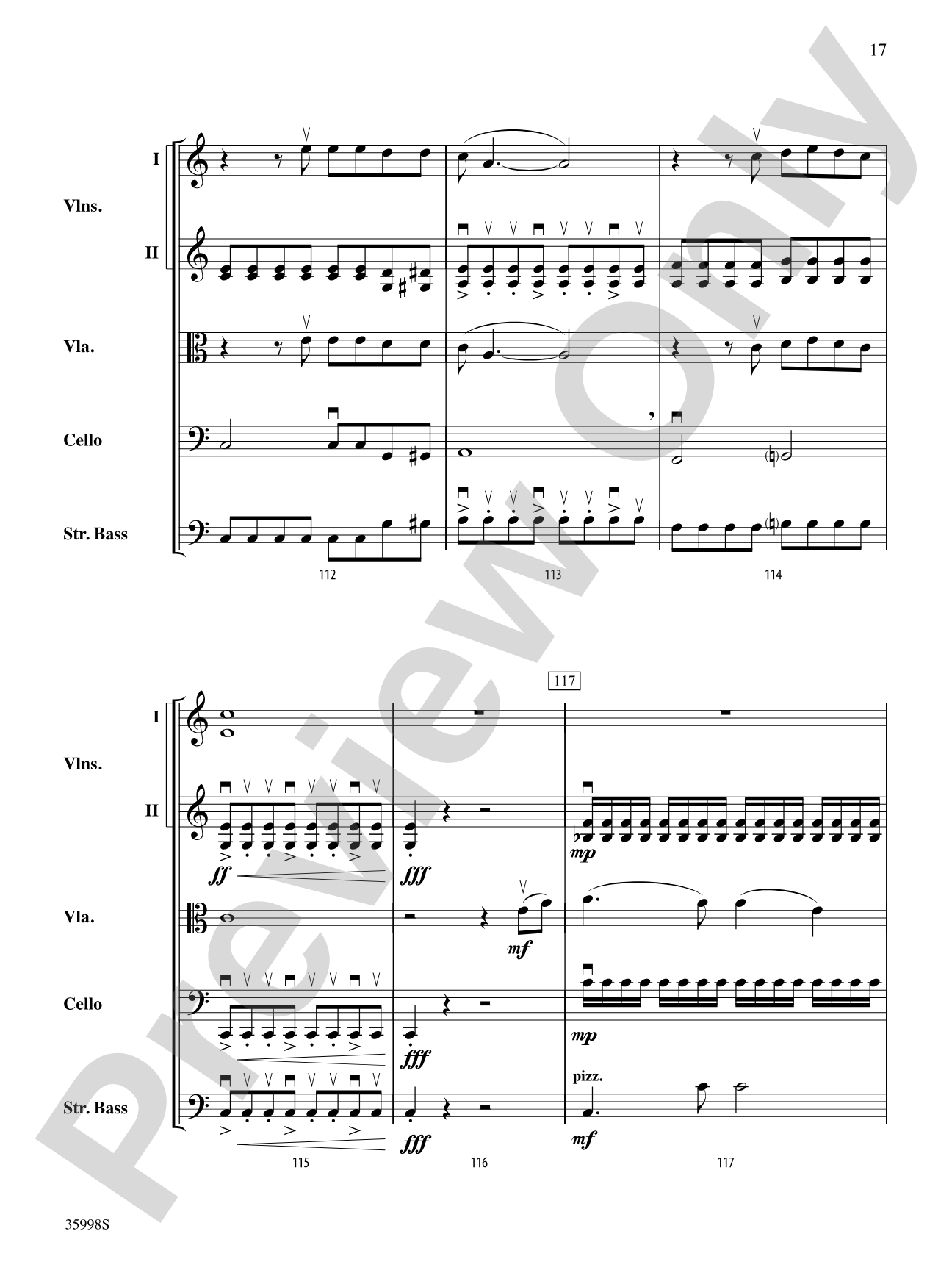 Leap of Faith: String Orchestra Conductor Score & Parts