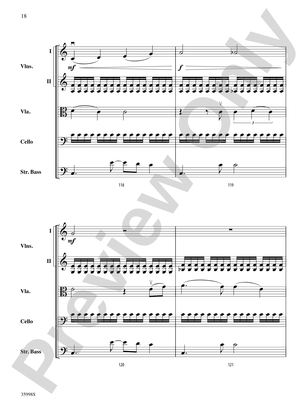 Leap of Faith: String Orchestra Conductor Score & Parts