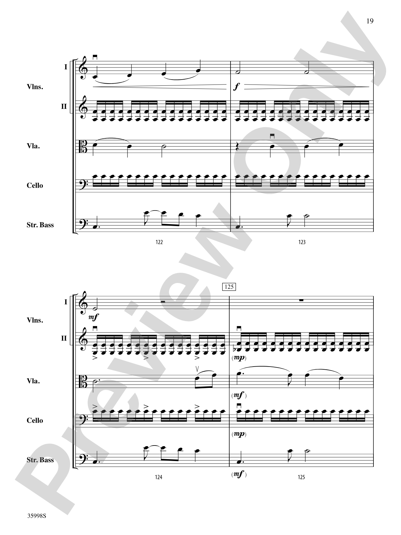 Leap of Faith: String Orchestra Conductor Score & Parts
