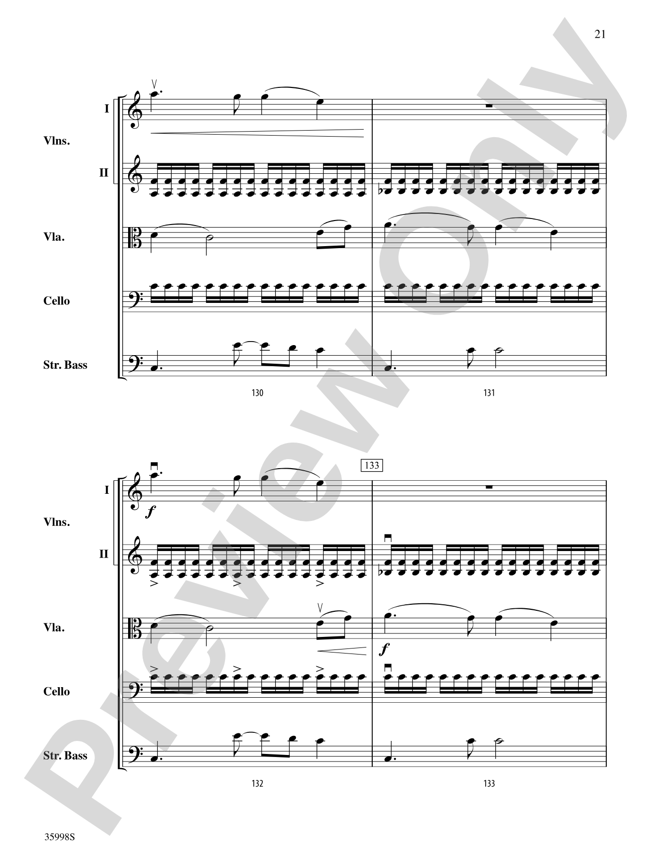 Leap of Faith: String Orchestra Conductor Score & Parts