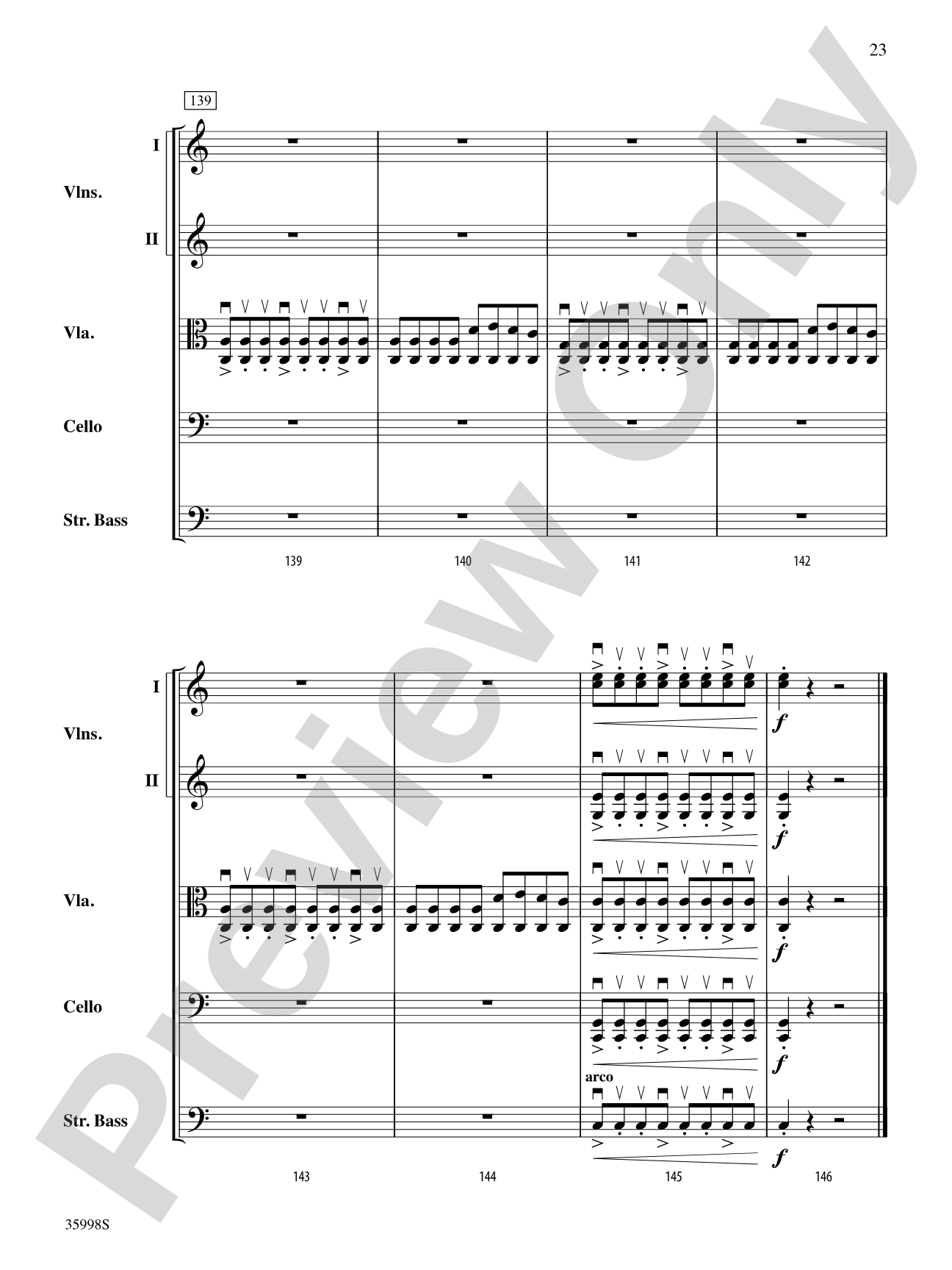 Leap of Faith: String Orchestra Conductor Score & Parts