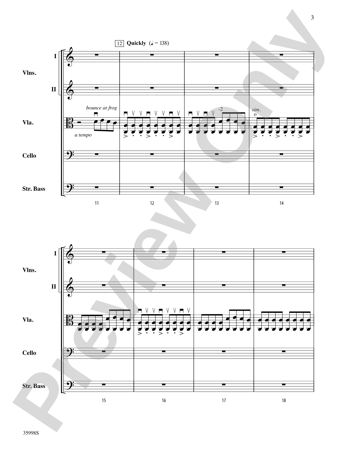 Leap of Faith: String Orchestra Conductor Score & Parts