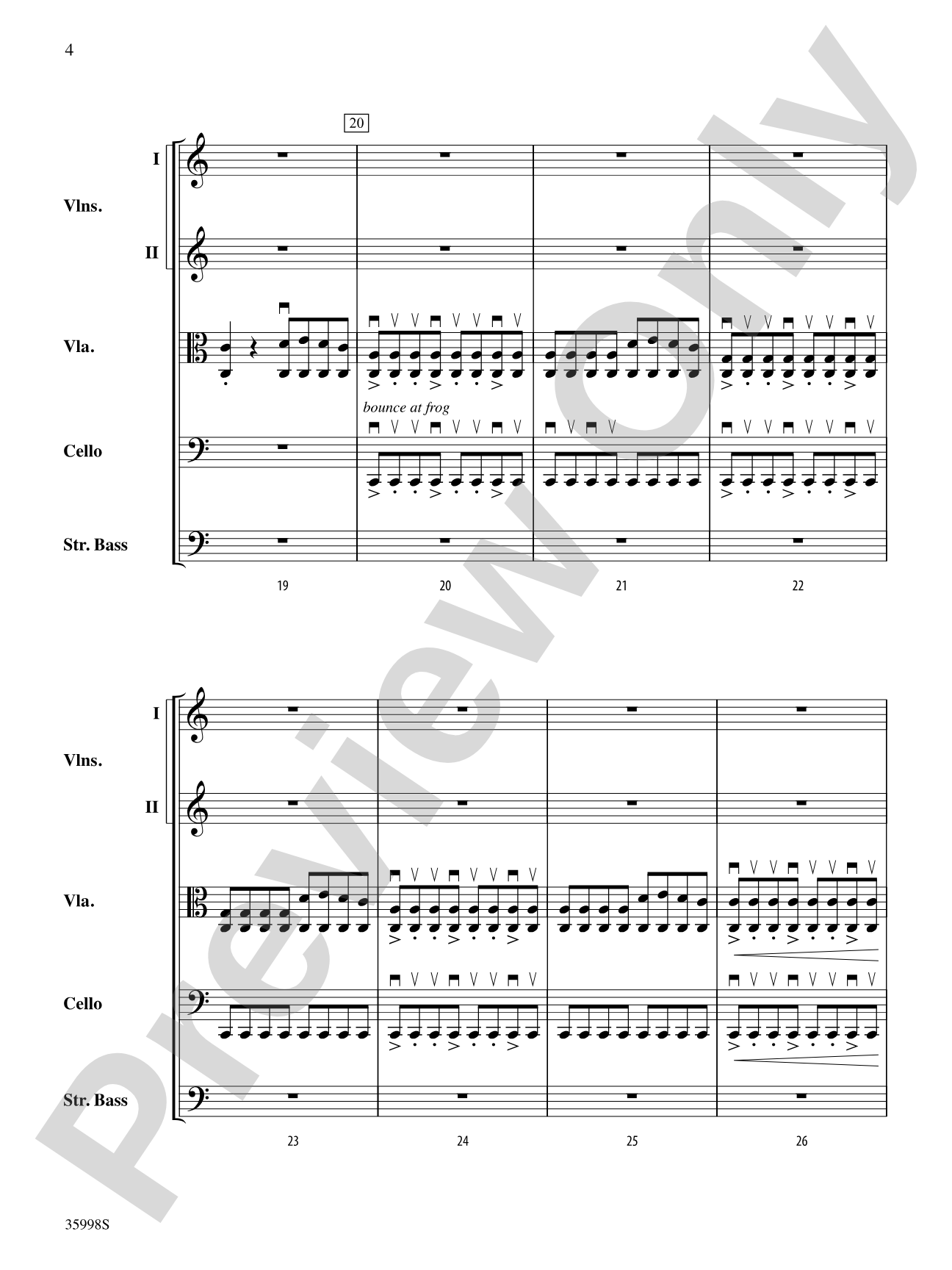 Leap of Faith: String Orchestra Conductor Score & Parts