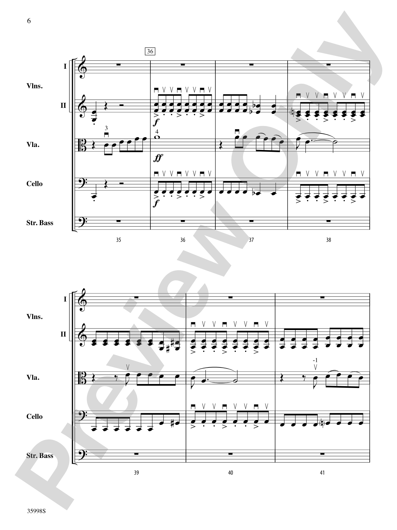 Leap of Faith: String Orchestra Conductor Score & Parts
