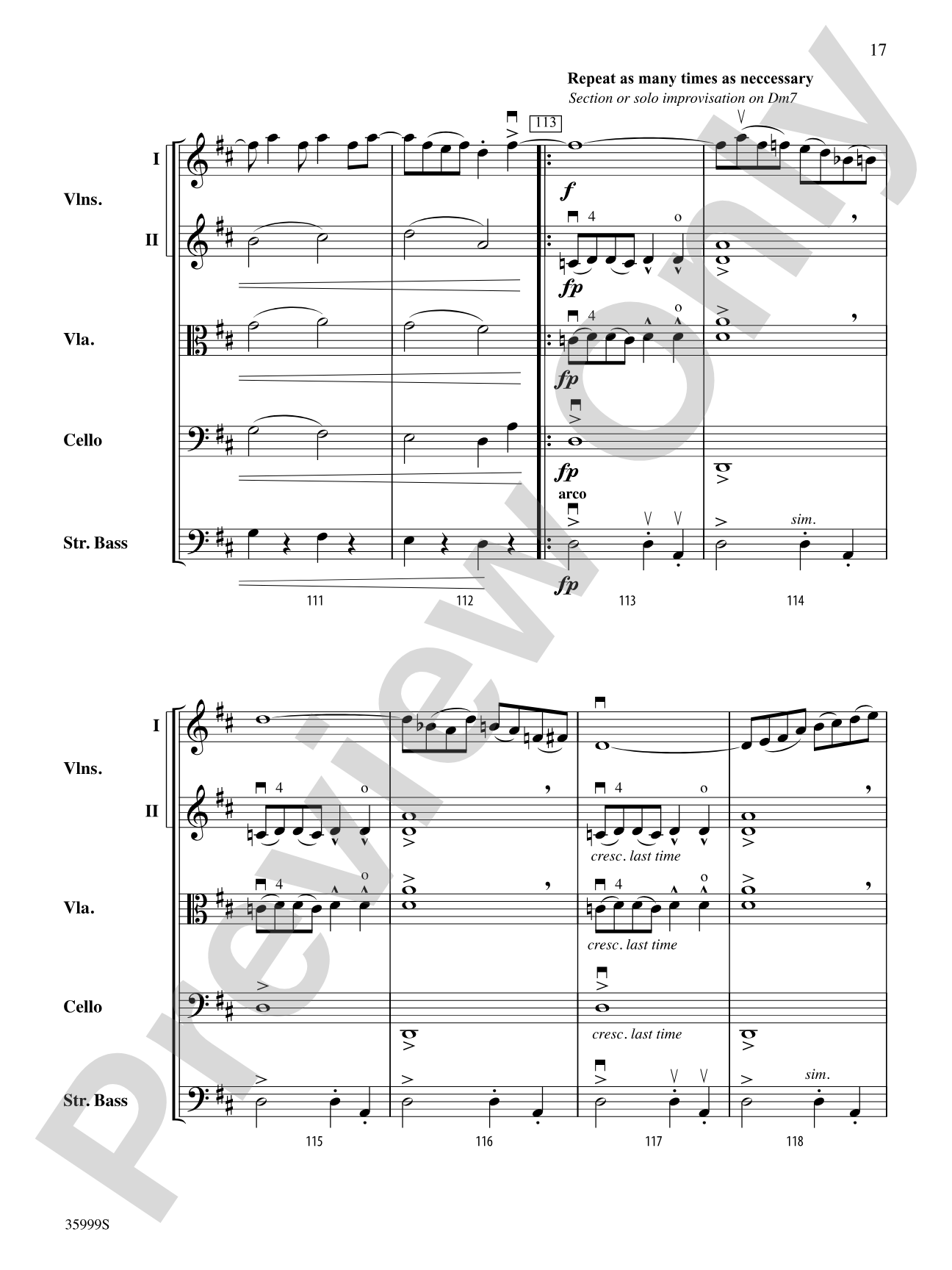 1812 -- A Fiddler's Overture: String Orchestra Conductor Score & Parts