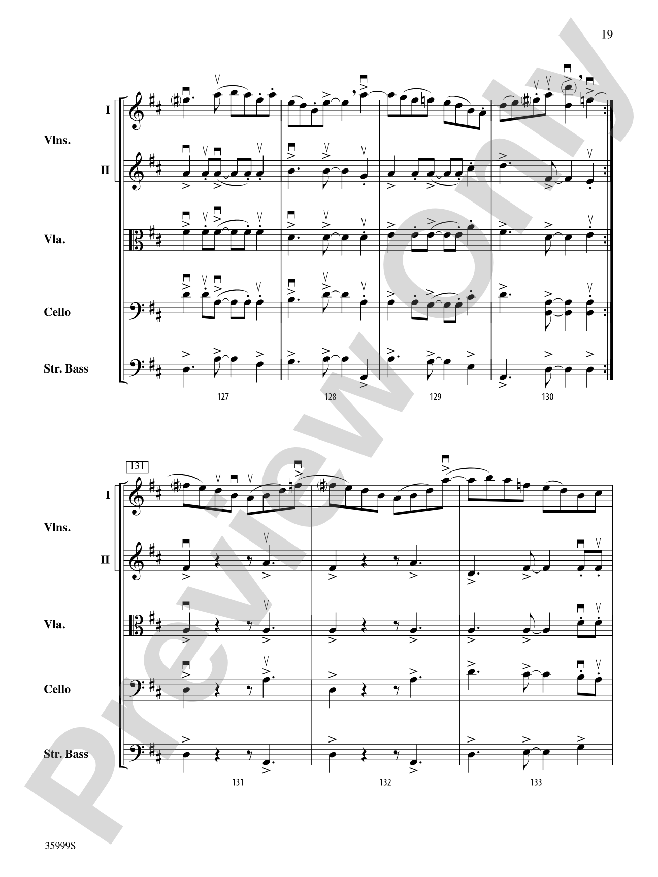 1812 -- A Fiddler's Overture: String Orchestra Conductor Score & Parts
