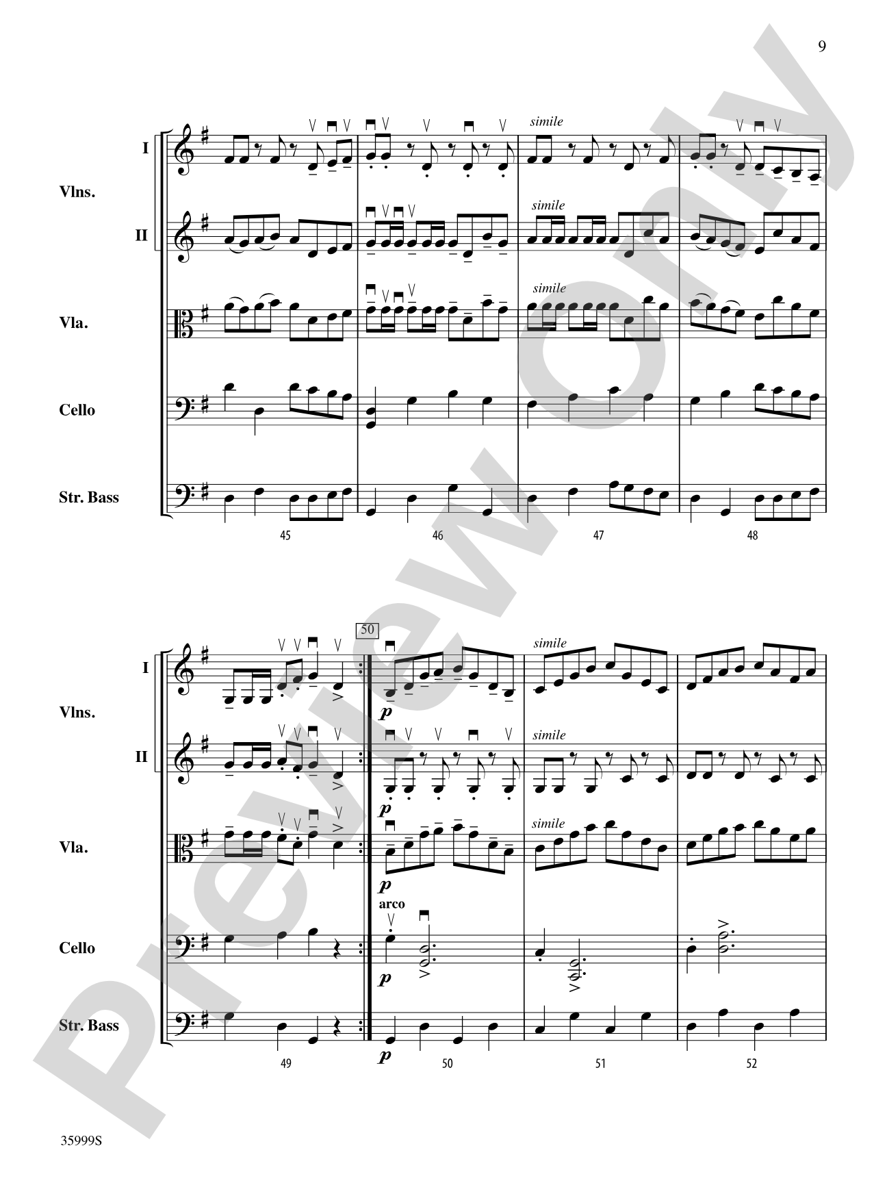 1812 -- A Fiddler's Overture: String Orchestra Conductor Score & Parts