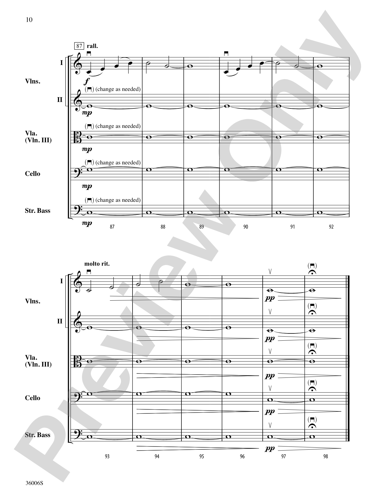 Farewell to Dobby (from Harry Potter and the Deathly Hallows, Part 1): String Orchestra Conductor Score & Parts