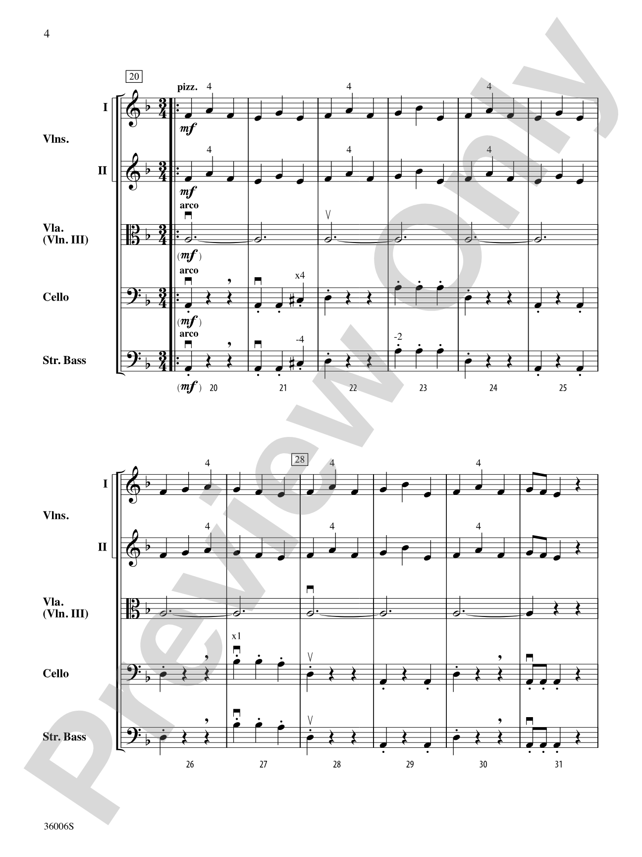 Farewell to Dobby (from Harry Potter and the Deathly Hallows, Part 1): String Orchestra Conductor Score & Parts