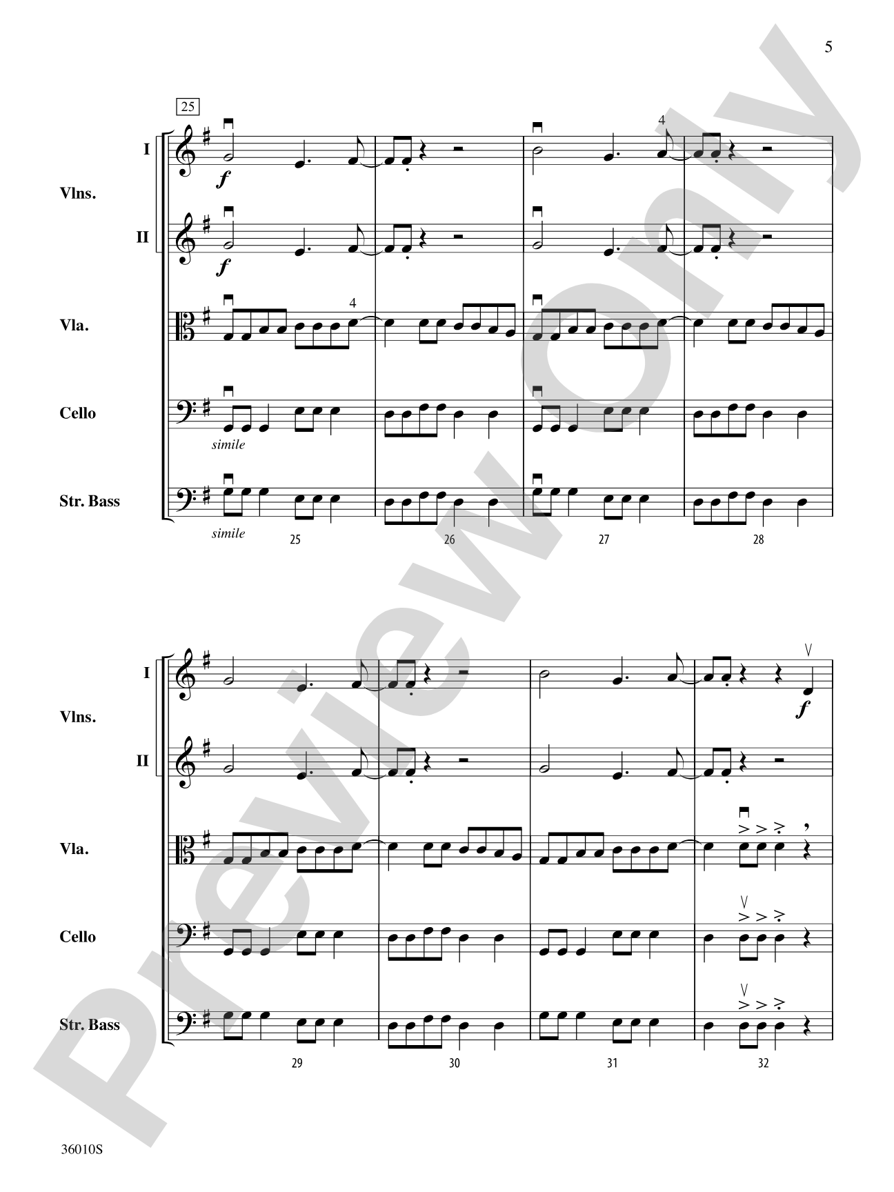 Merry Christmas, Cha, Cha, Cha!: String Orchestra Conductor Score & Parts