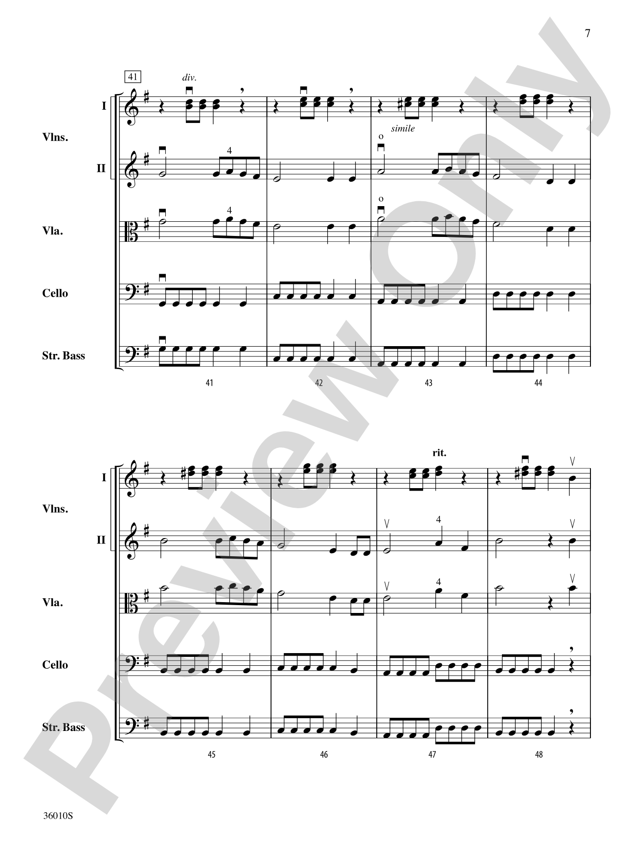Merry Christmas, Cha, Cha, Cha!: String Orchestra Conductor Score & Parts