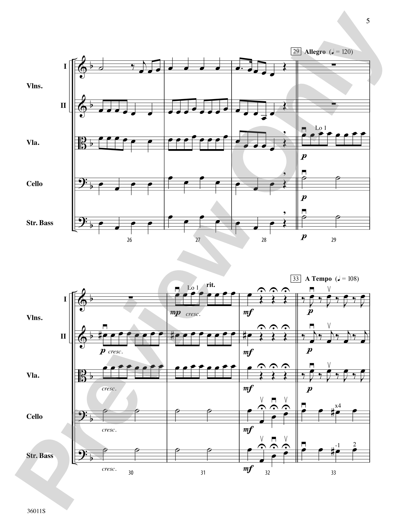Chosen Kallah Mazel Tov: String Orchestra Conductor Score & Parts