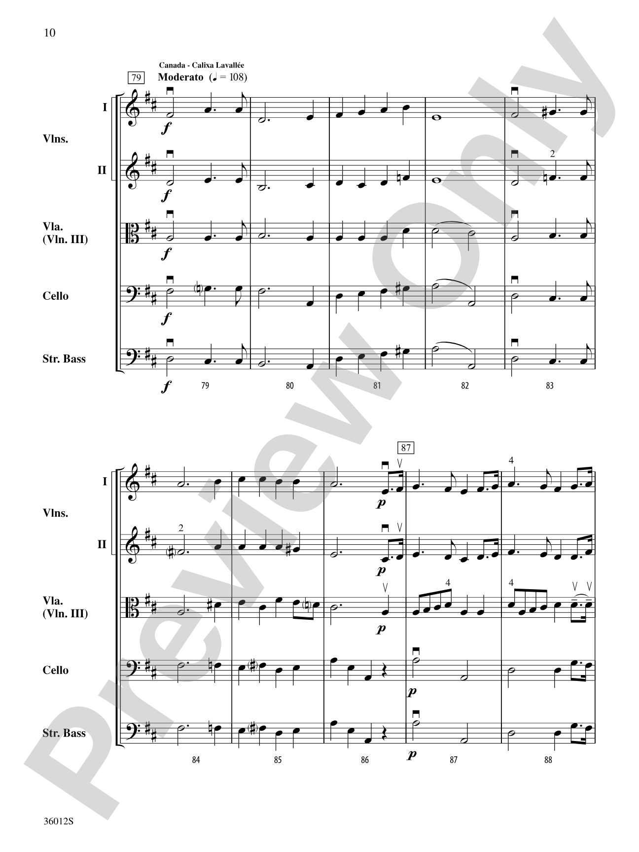 National Anthems Around the World: String Orchestra Conductor Score & Parts