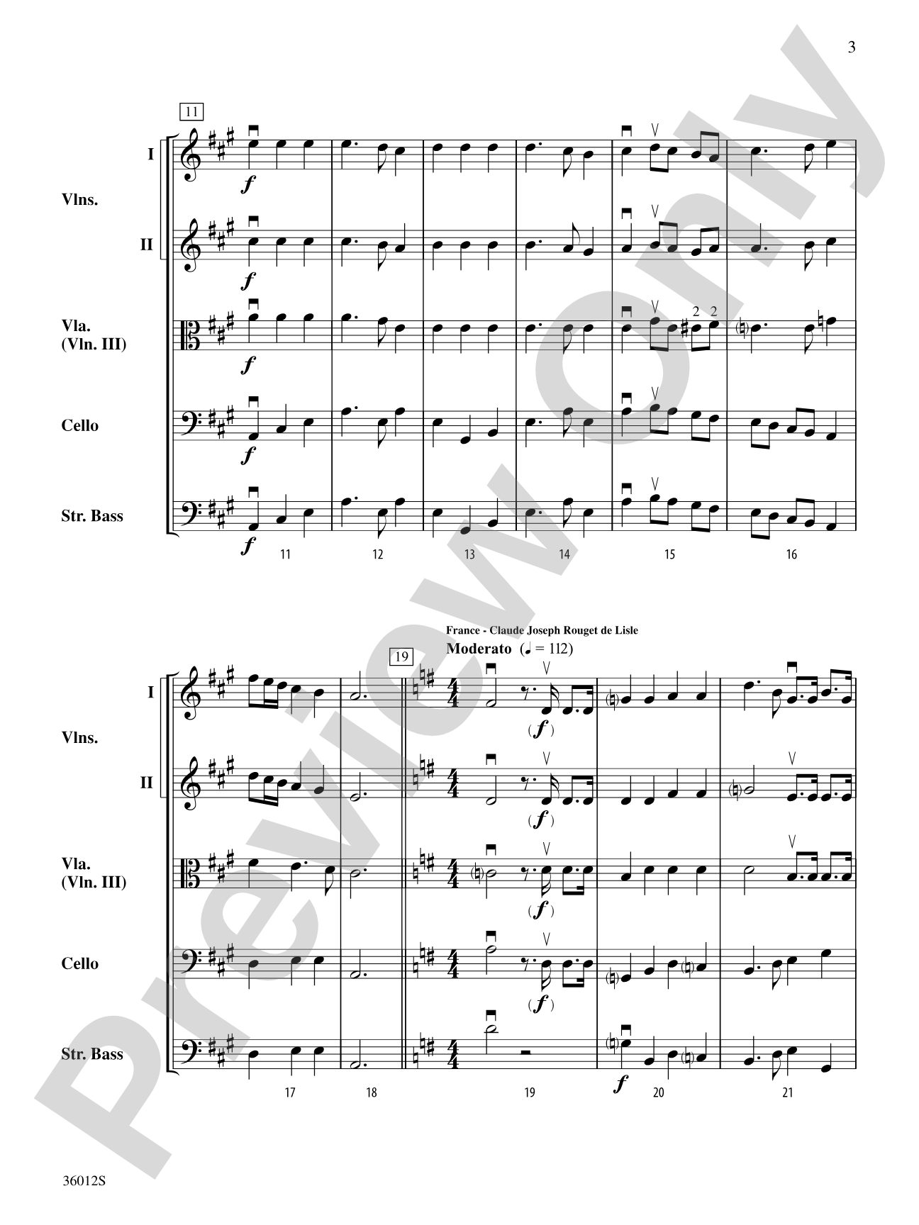 National Anthems Around the World: String Orchestra Conductor Score & Parts