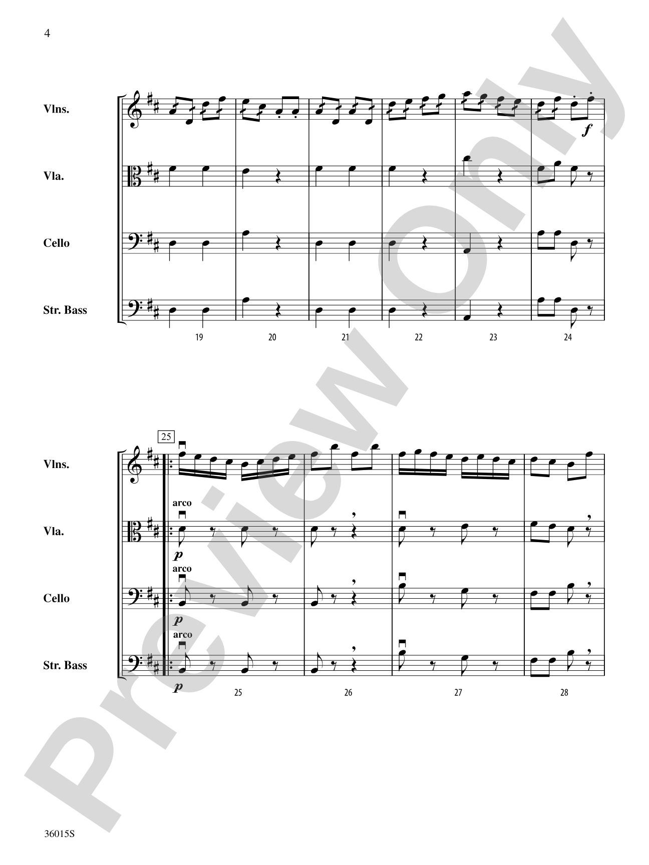The "Billy Tell" Overture: String Orchestra Conductor Score & Parts