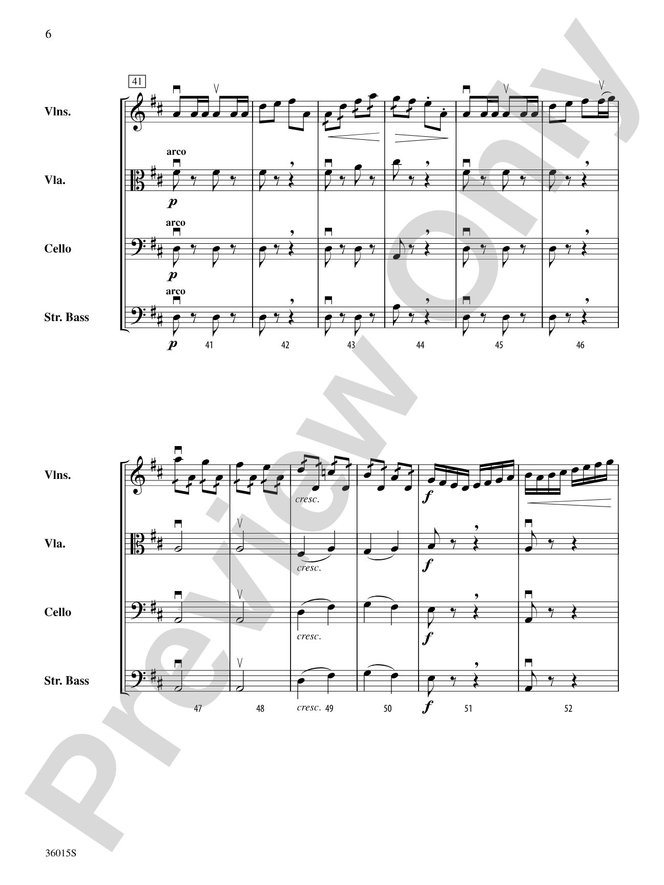 The "Billy Tell" Overture: String Orchestra Conductor Score & Parts