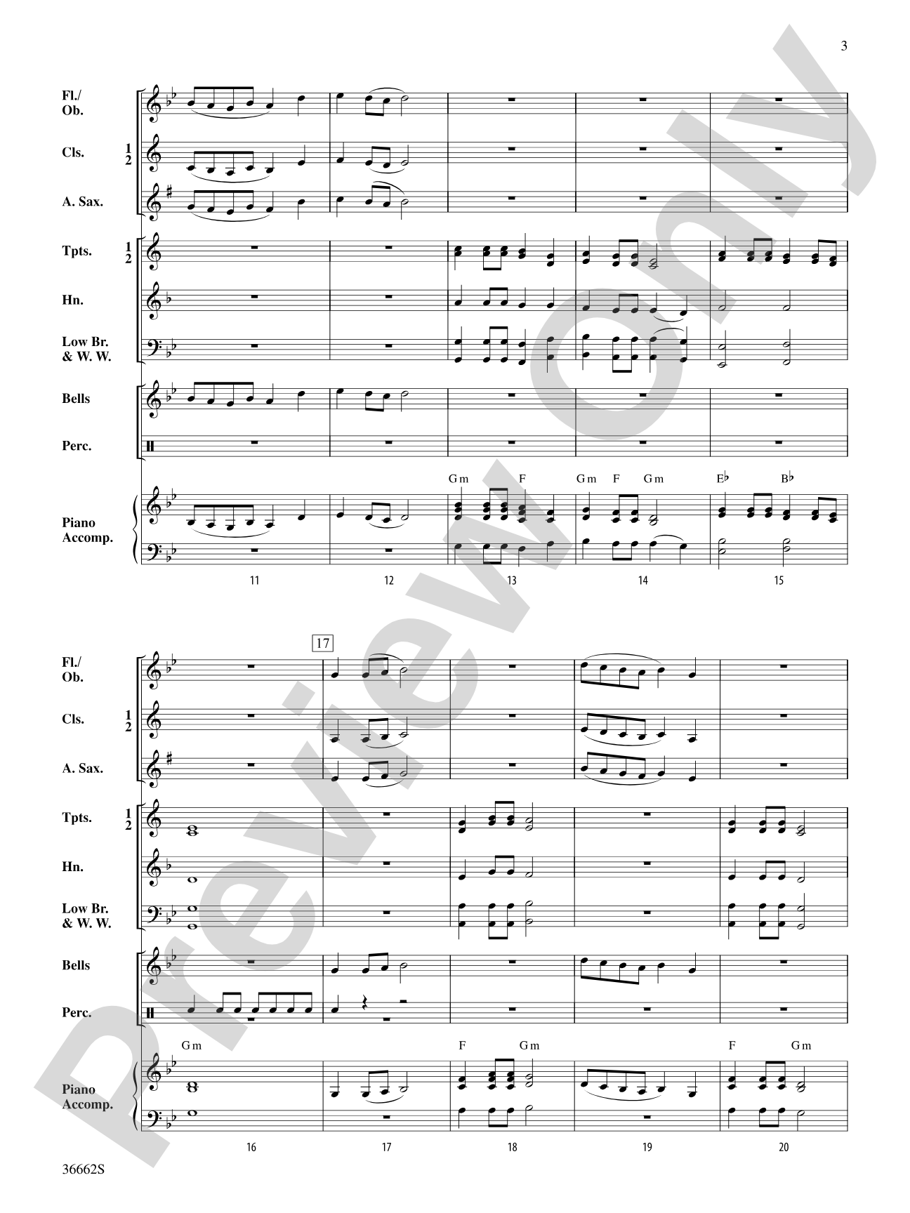 Two Modal Episodes: Concert Band Conductor Score & Parts