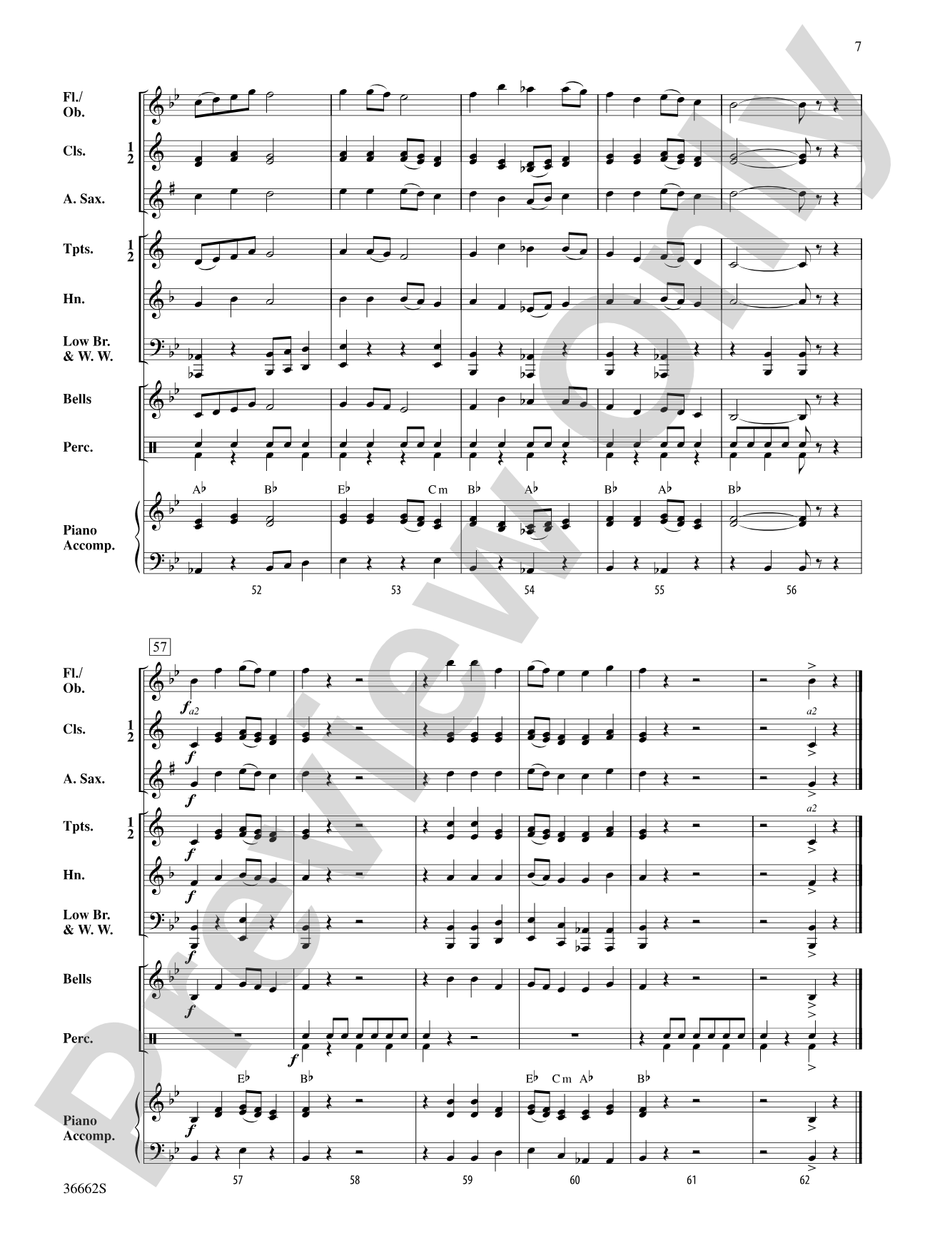 Two Modal Episodes: Concert Band Conductor Score & Parts