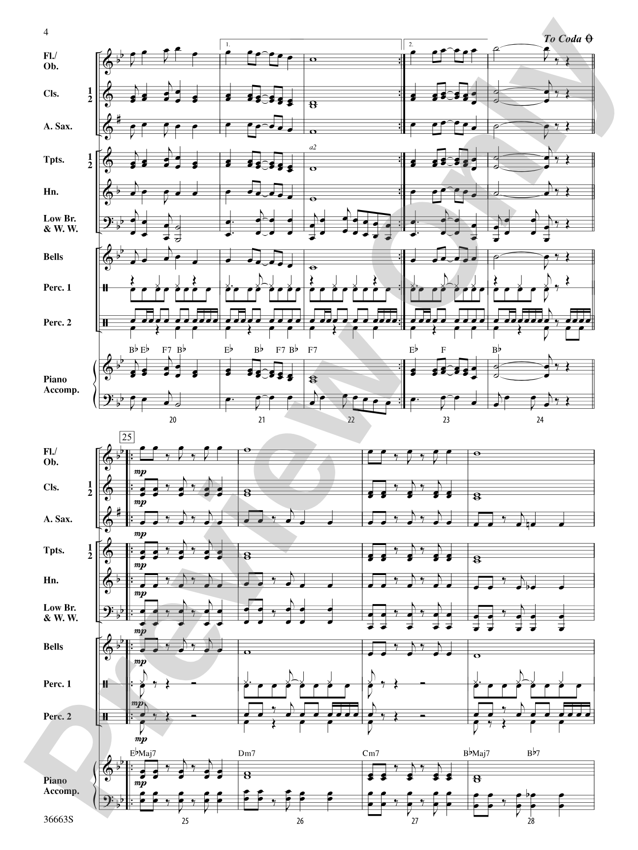 Pico Rivera: Concert Band Conductor Score & Parts