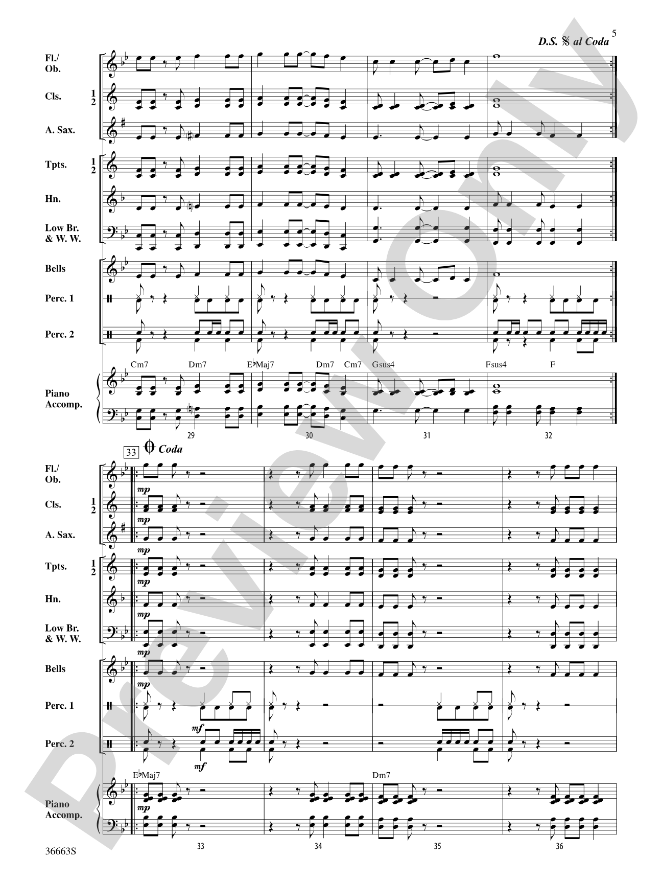 Pico Rivera: Concert Band Conductor Score & Parts
