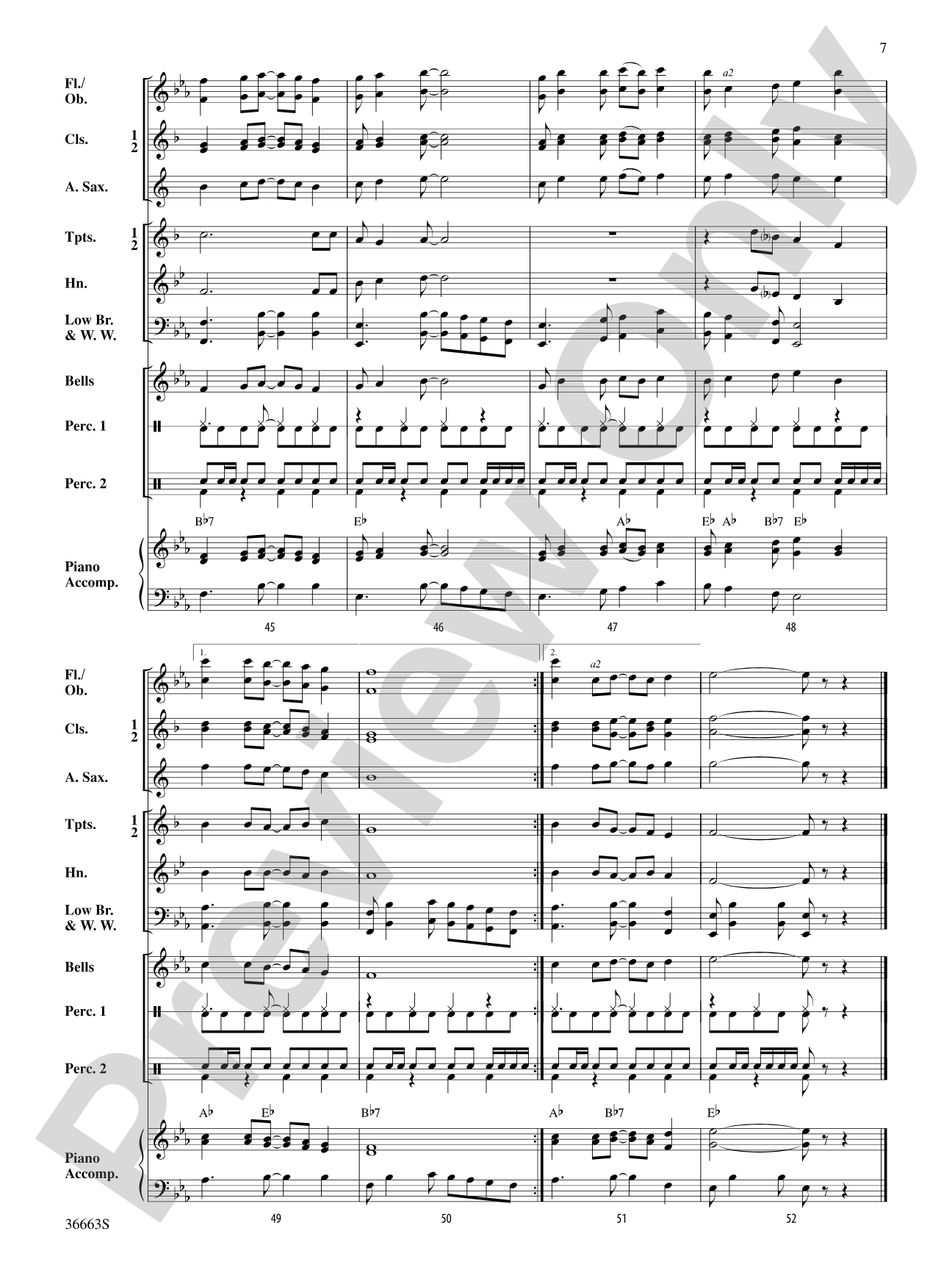 Pico Rivera: Concert Band Conductor Score & Parts